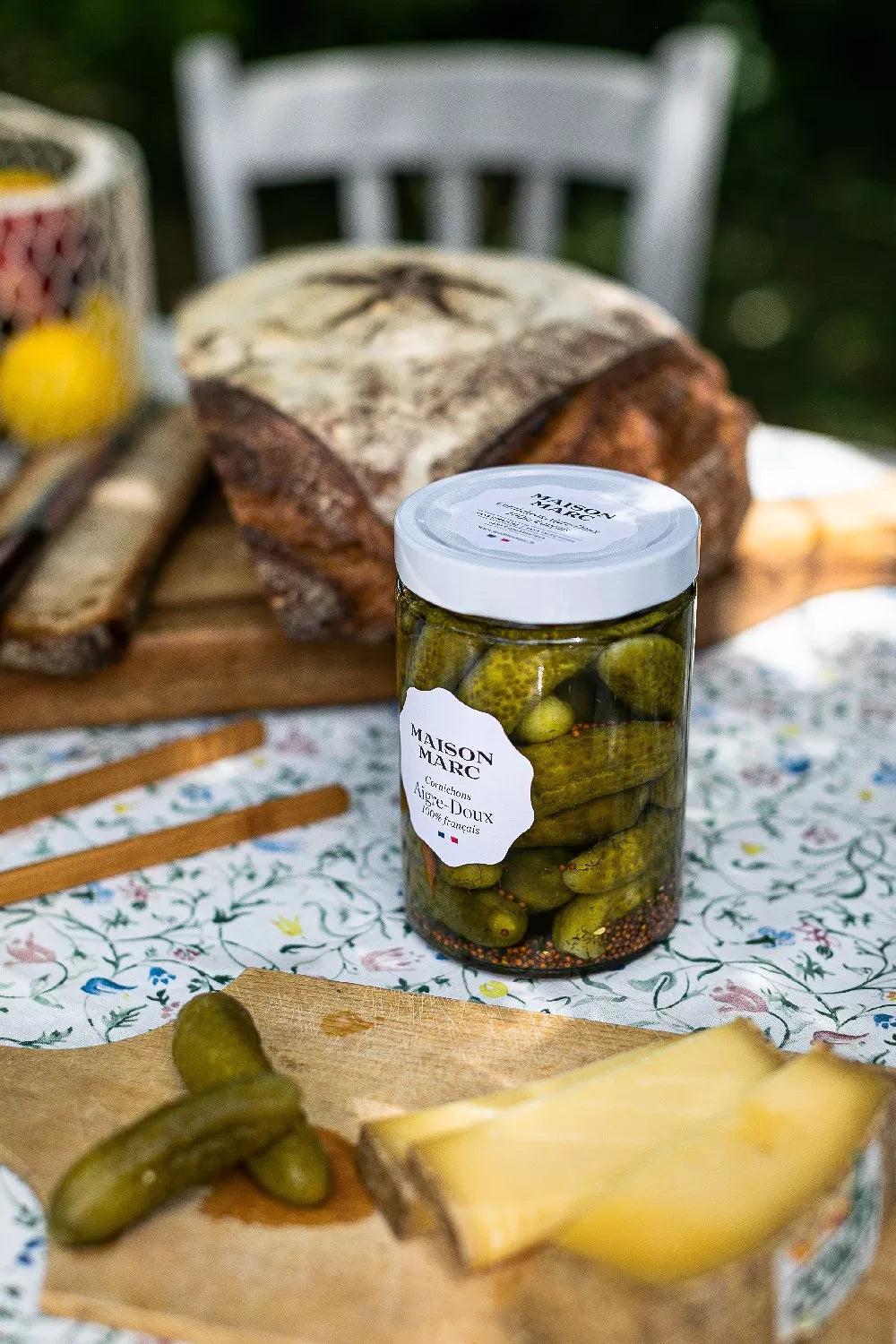 100% French sweet and sour pickles