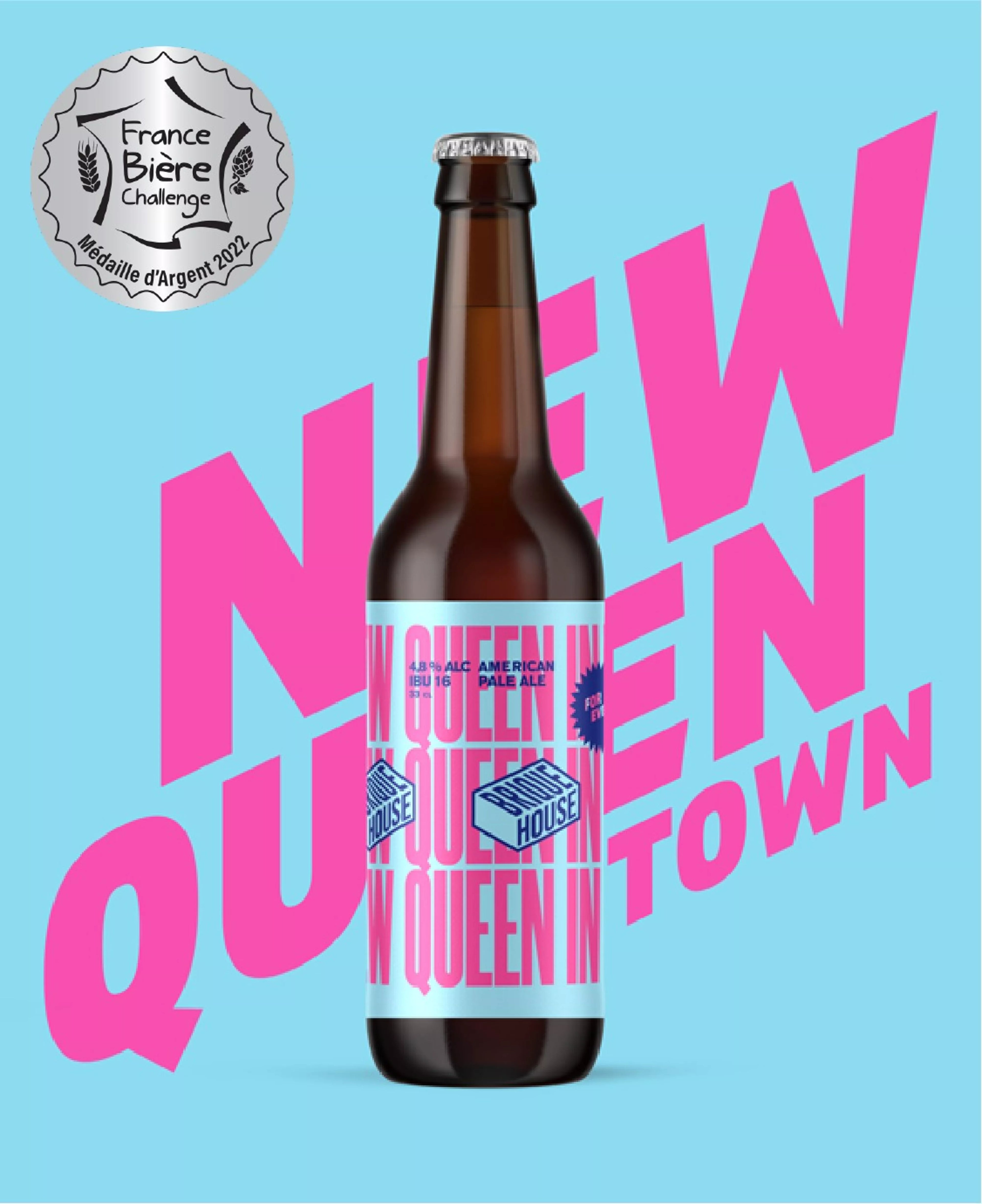 New queen in town - bière blonde