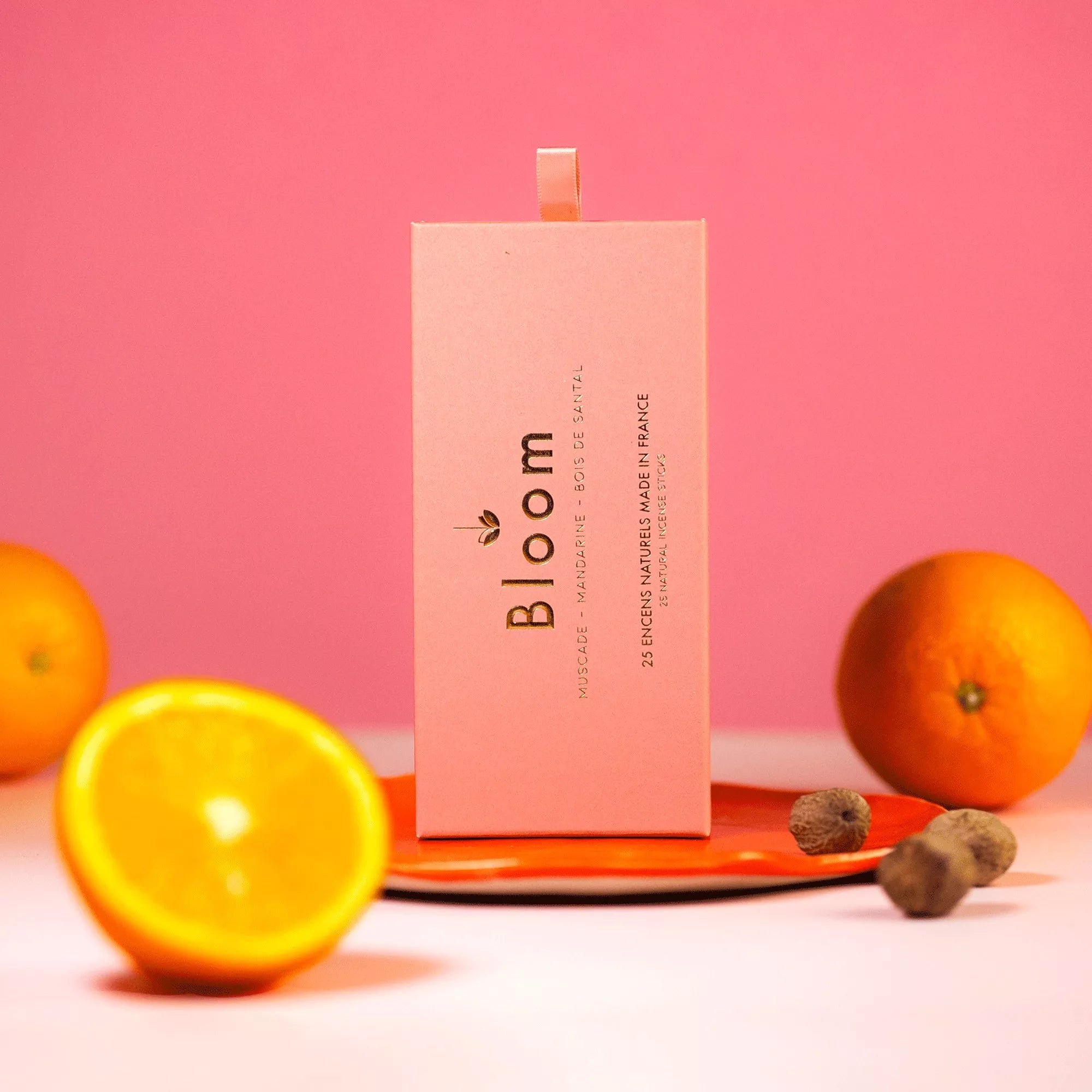 Natural mandarin incense