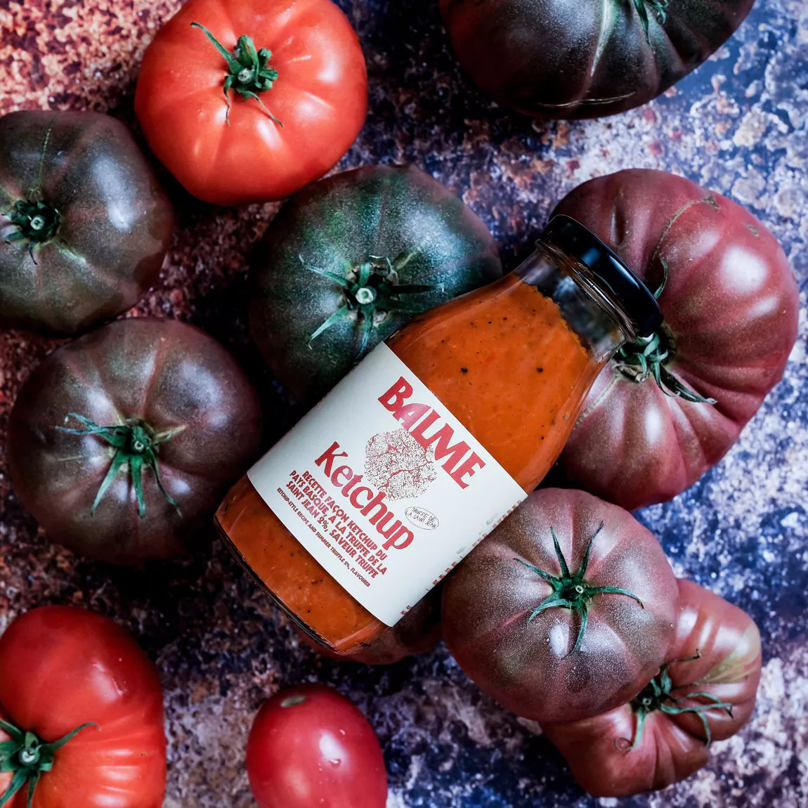 Basque Country ketchup with Saint John truffle