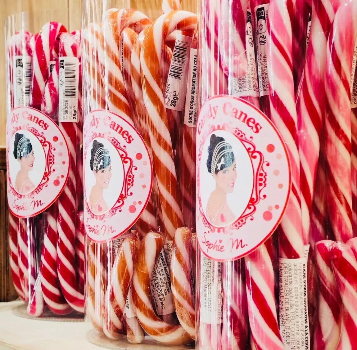 Sucre d'orge saveur cerise