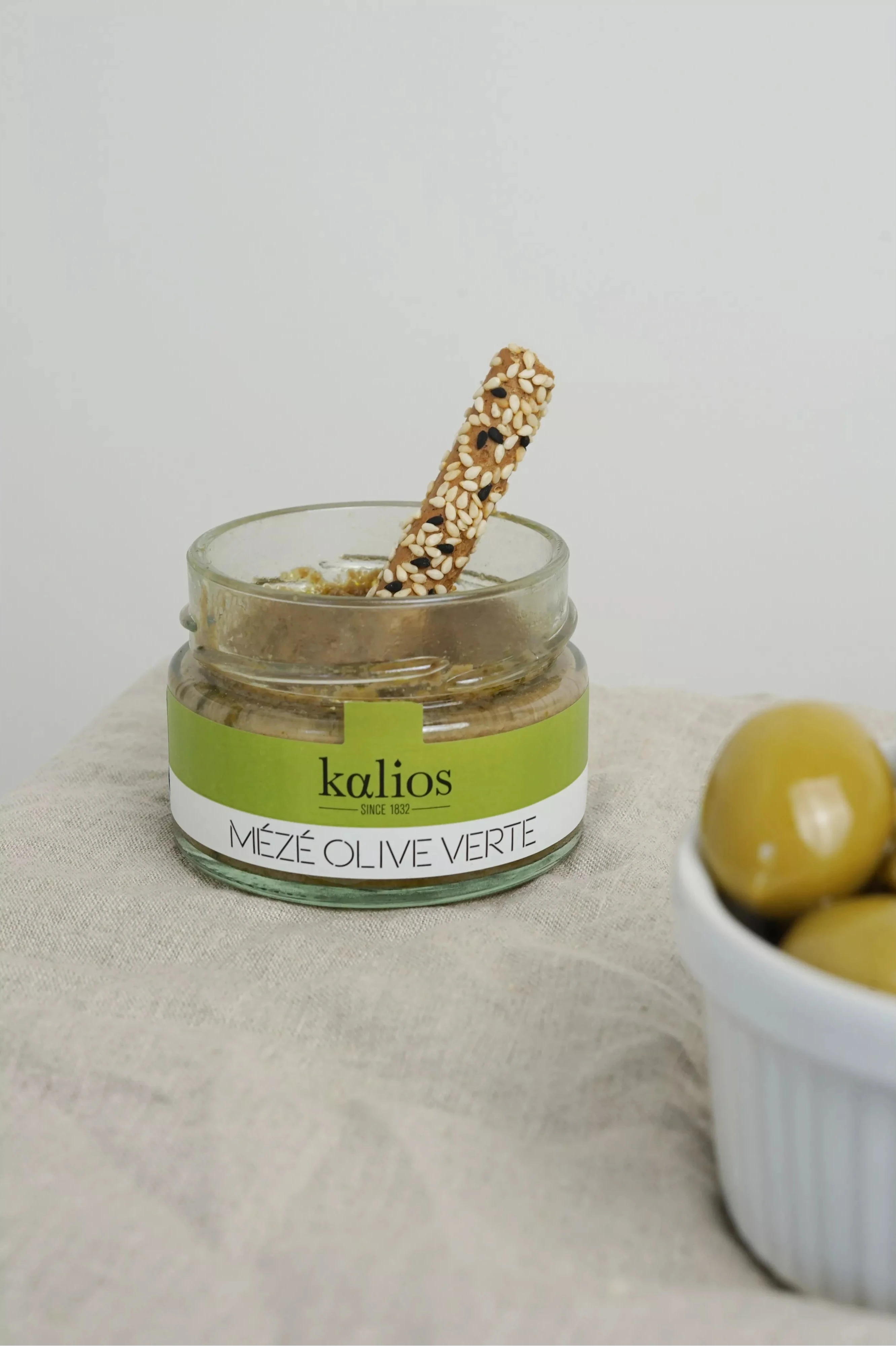 Mézé d'olives vertes