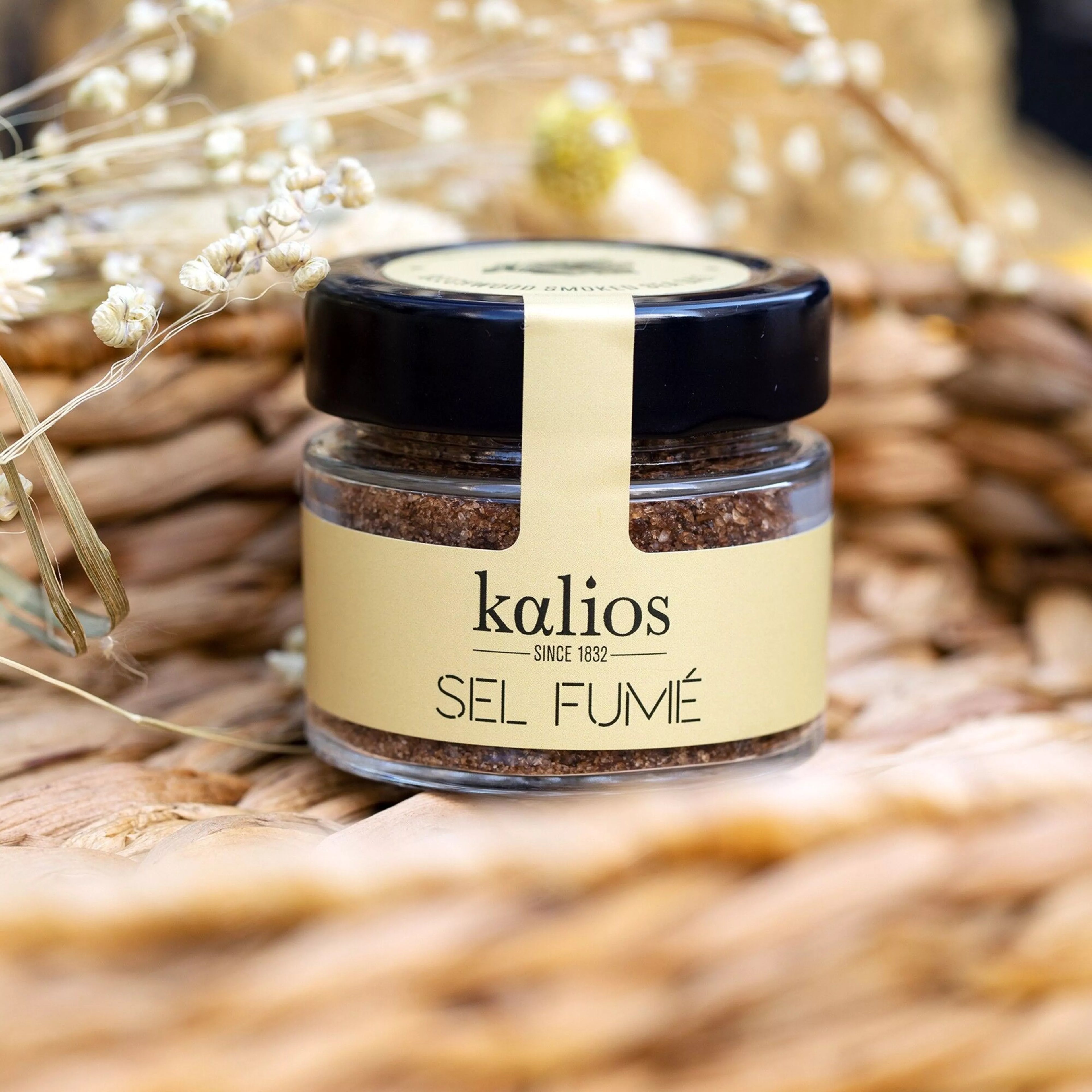 Sel fumé au bois de hêtre