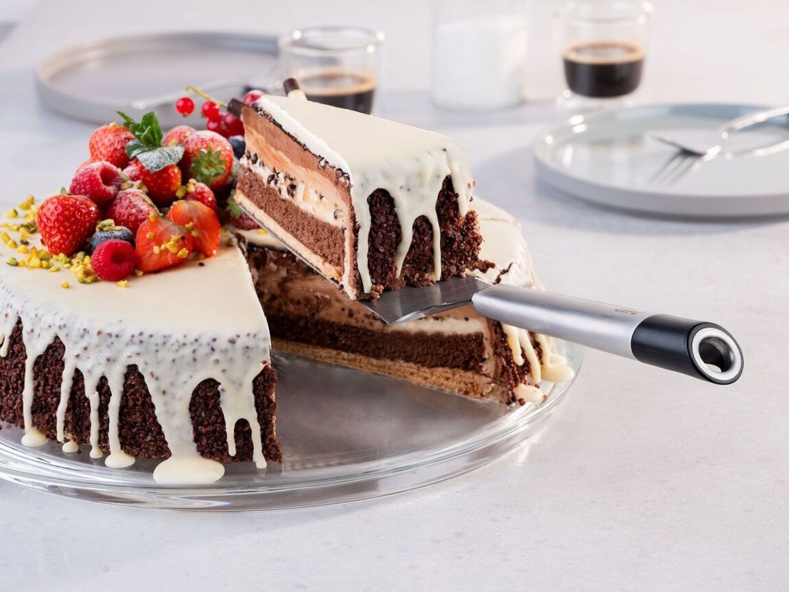 Cake server with serrated blade - Primeline