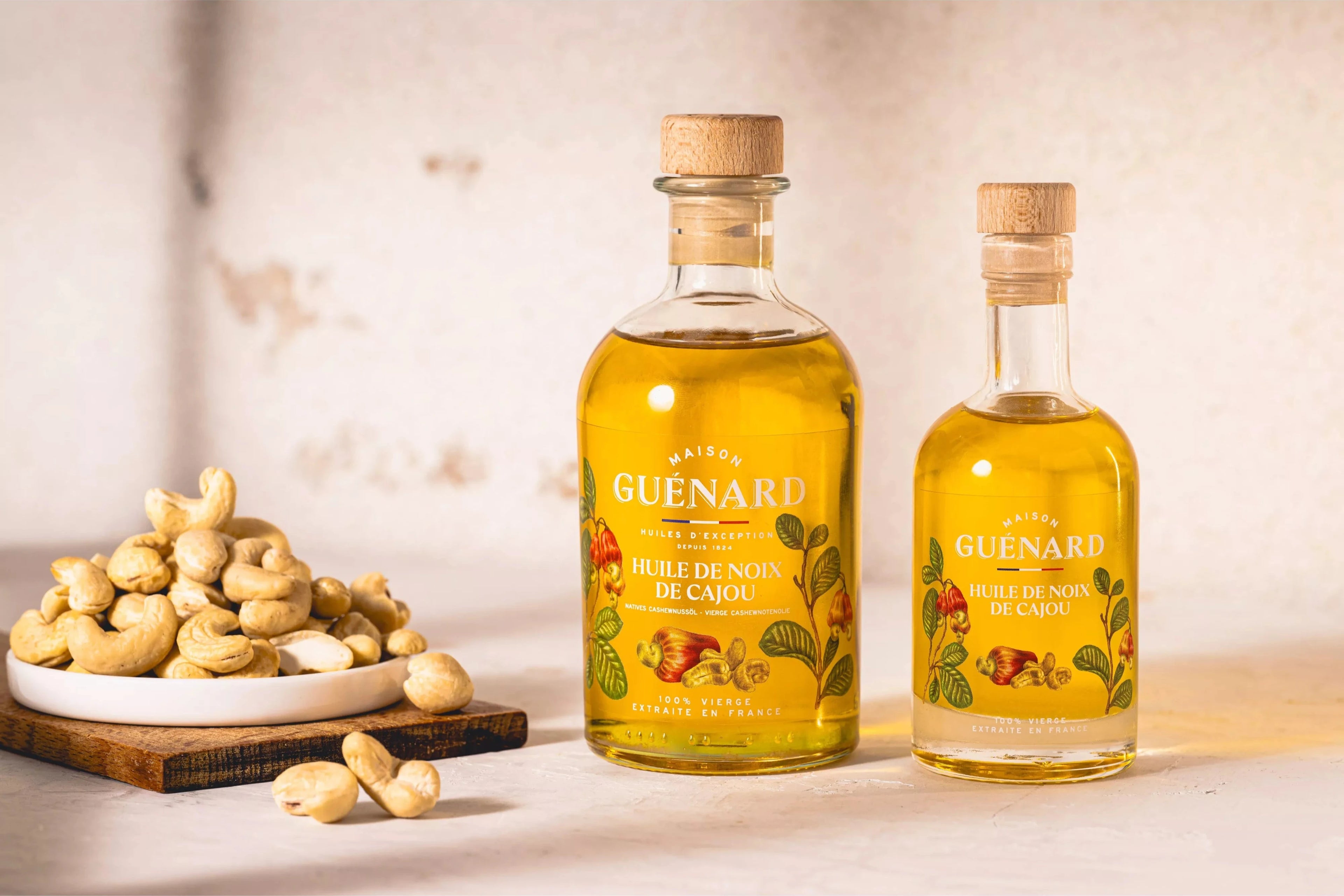 Huile de noix de cajou 100% vierge