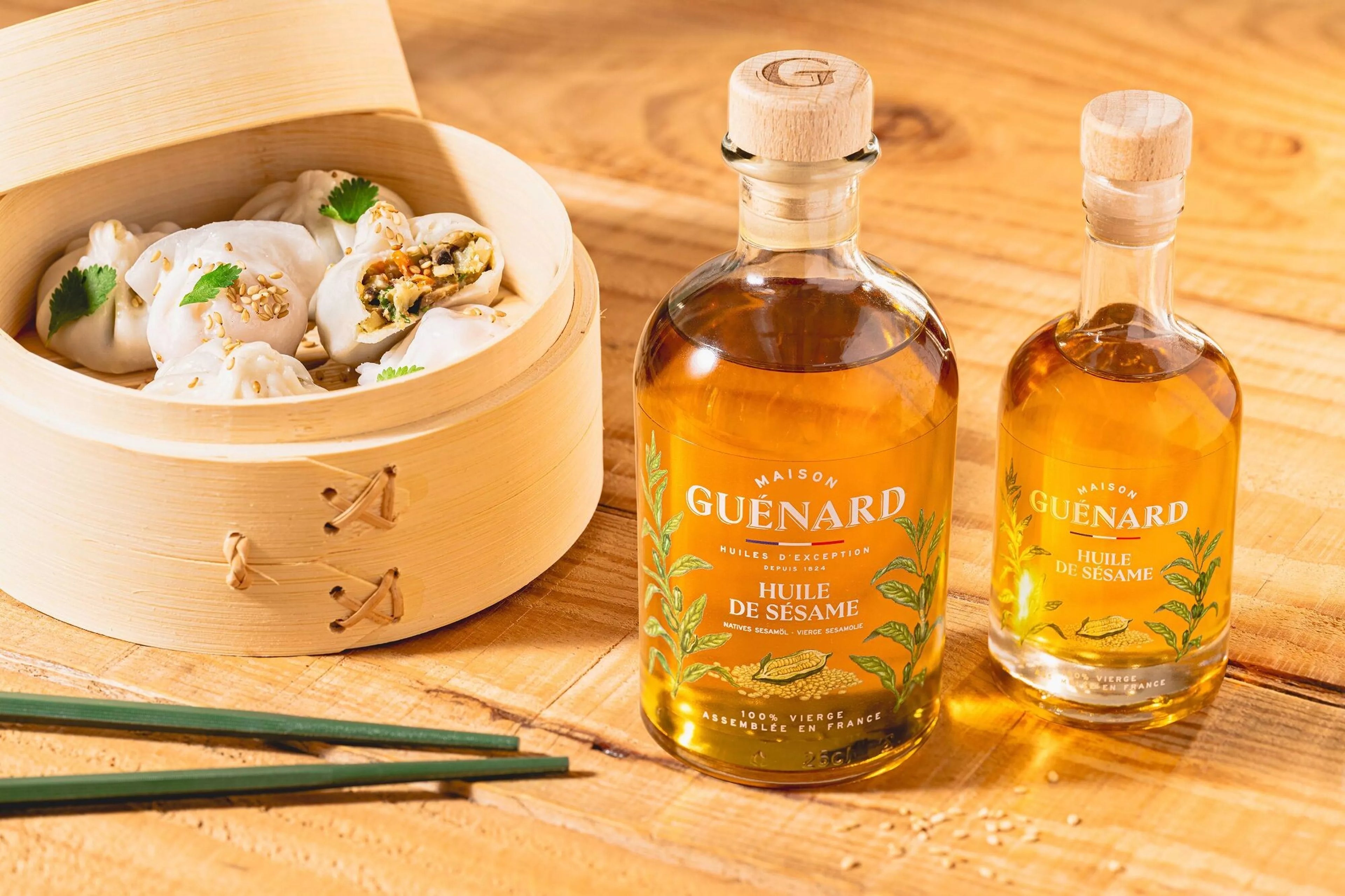 Huile de sésame 100% vierge