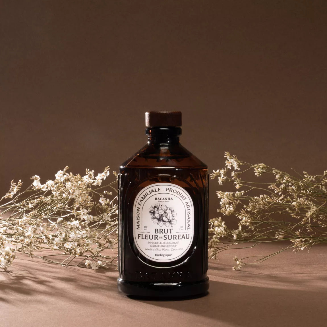 Sirop brut de fleur de sureau bio