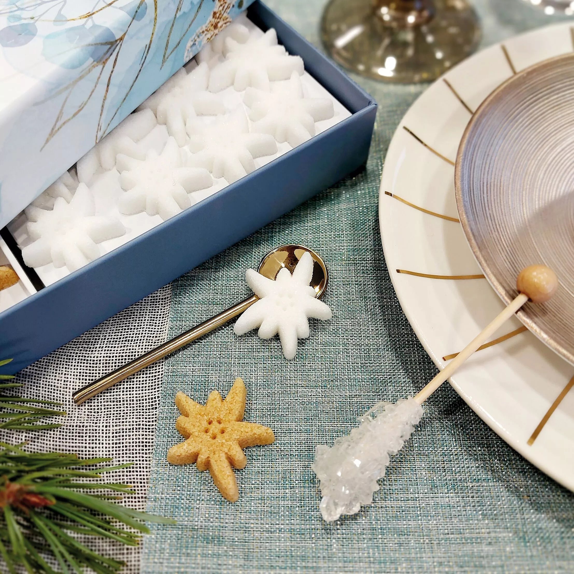"Glacier Tale" Sugar Box