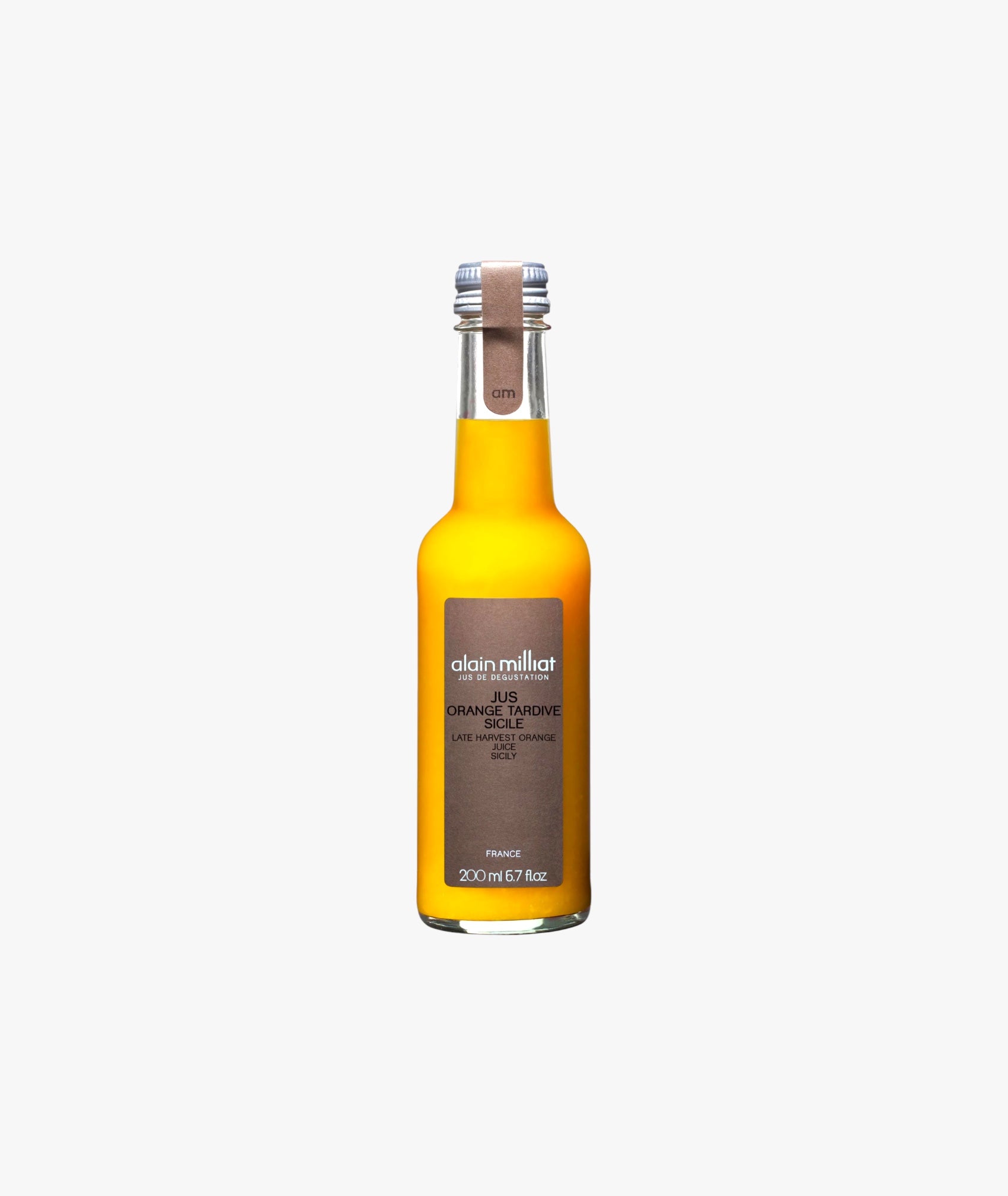 Jus d'orange tardive de Sicile