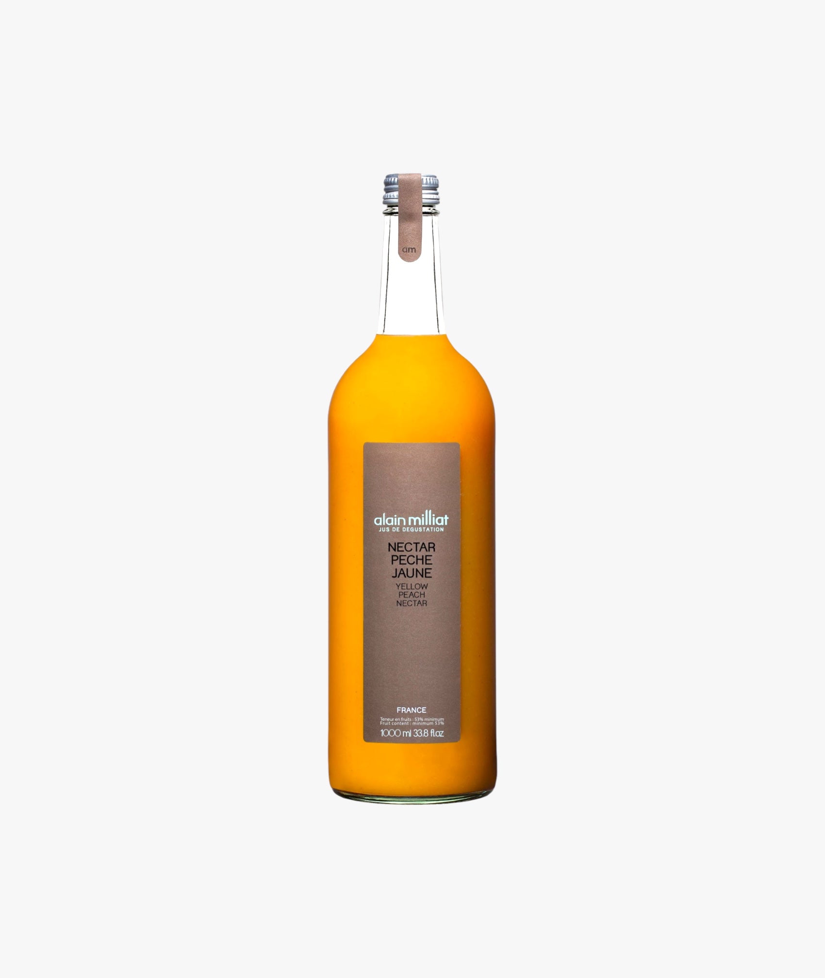 Nectar de pêche jaune