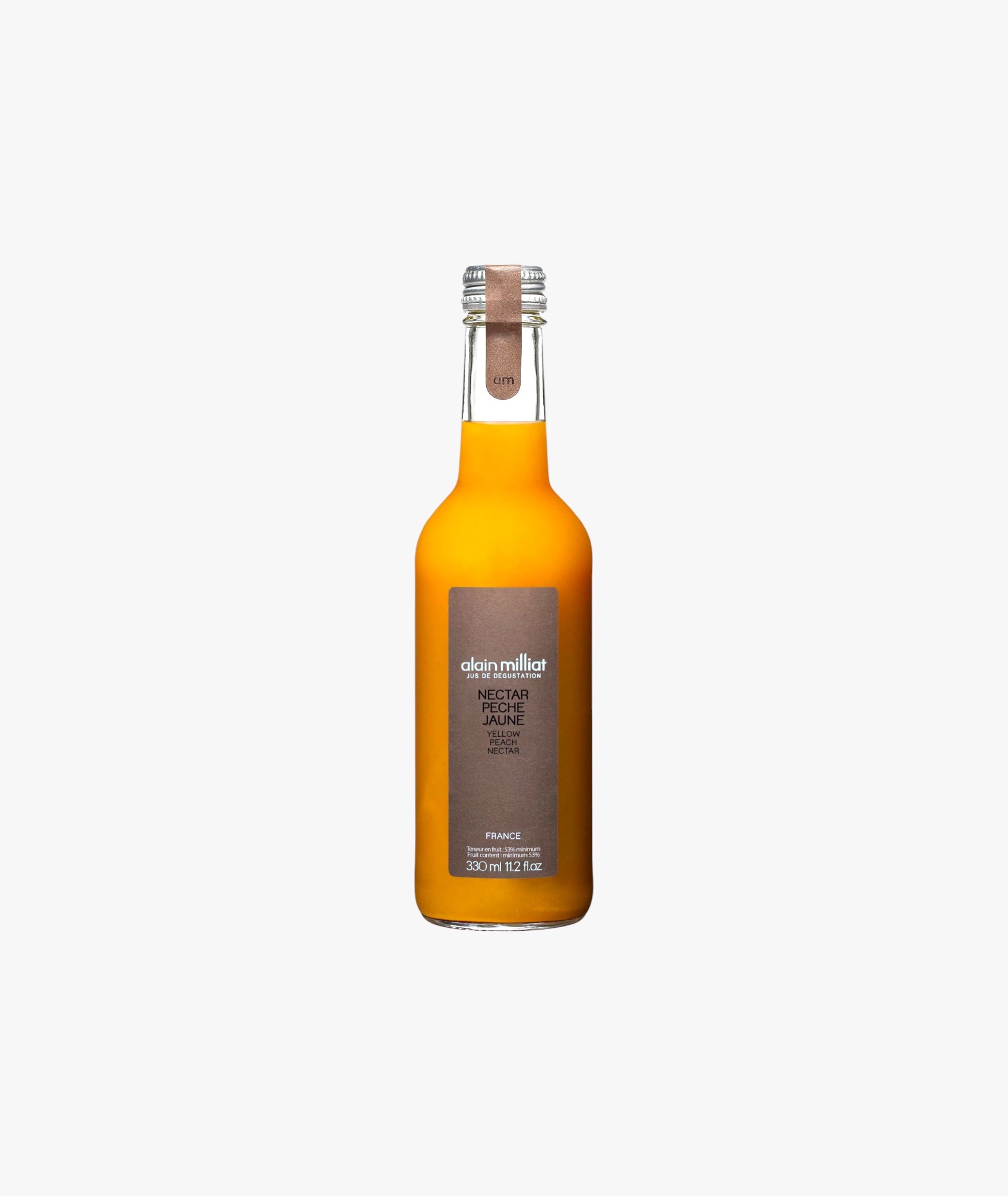 Nectar de pêche jaune