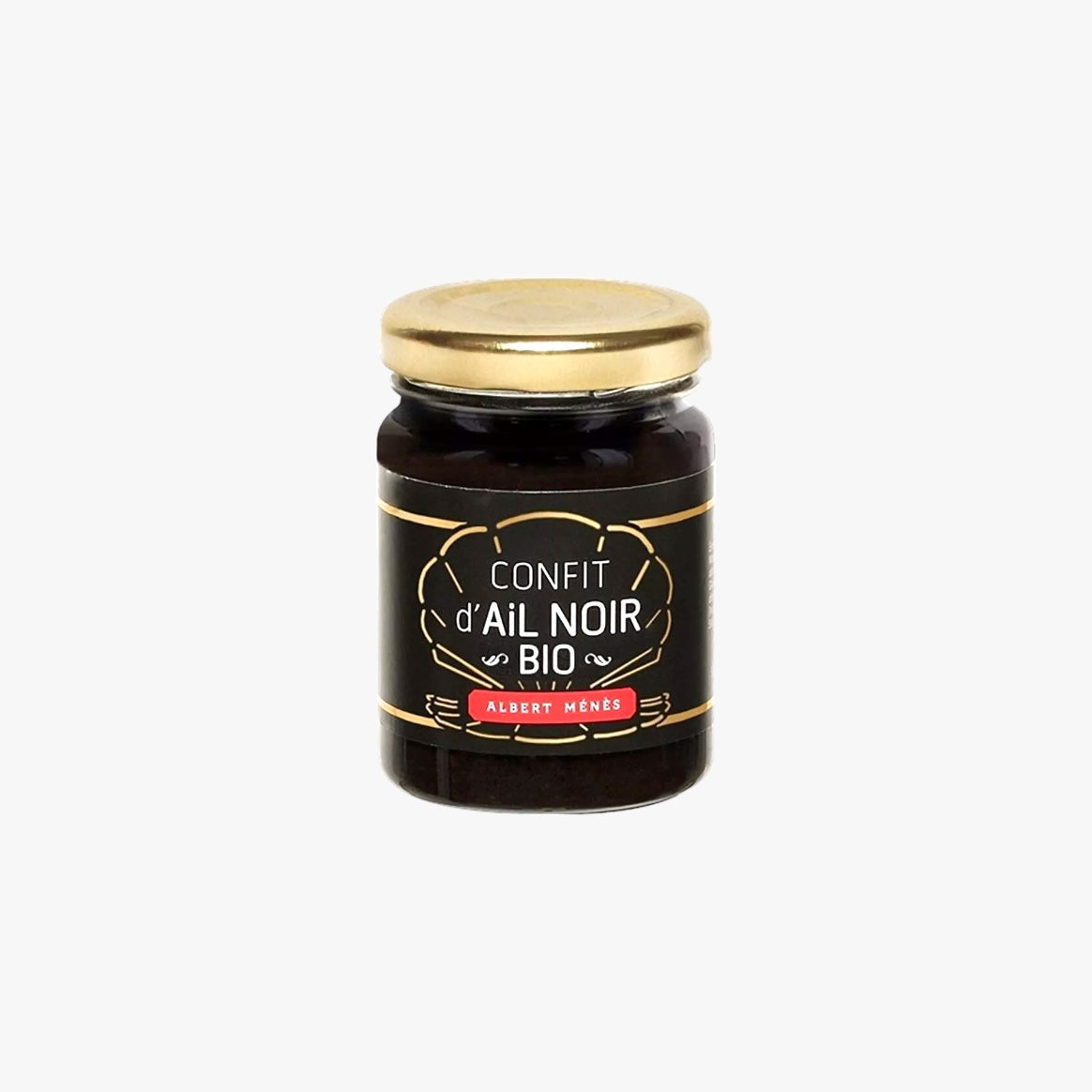 Organic black garlic confit