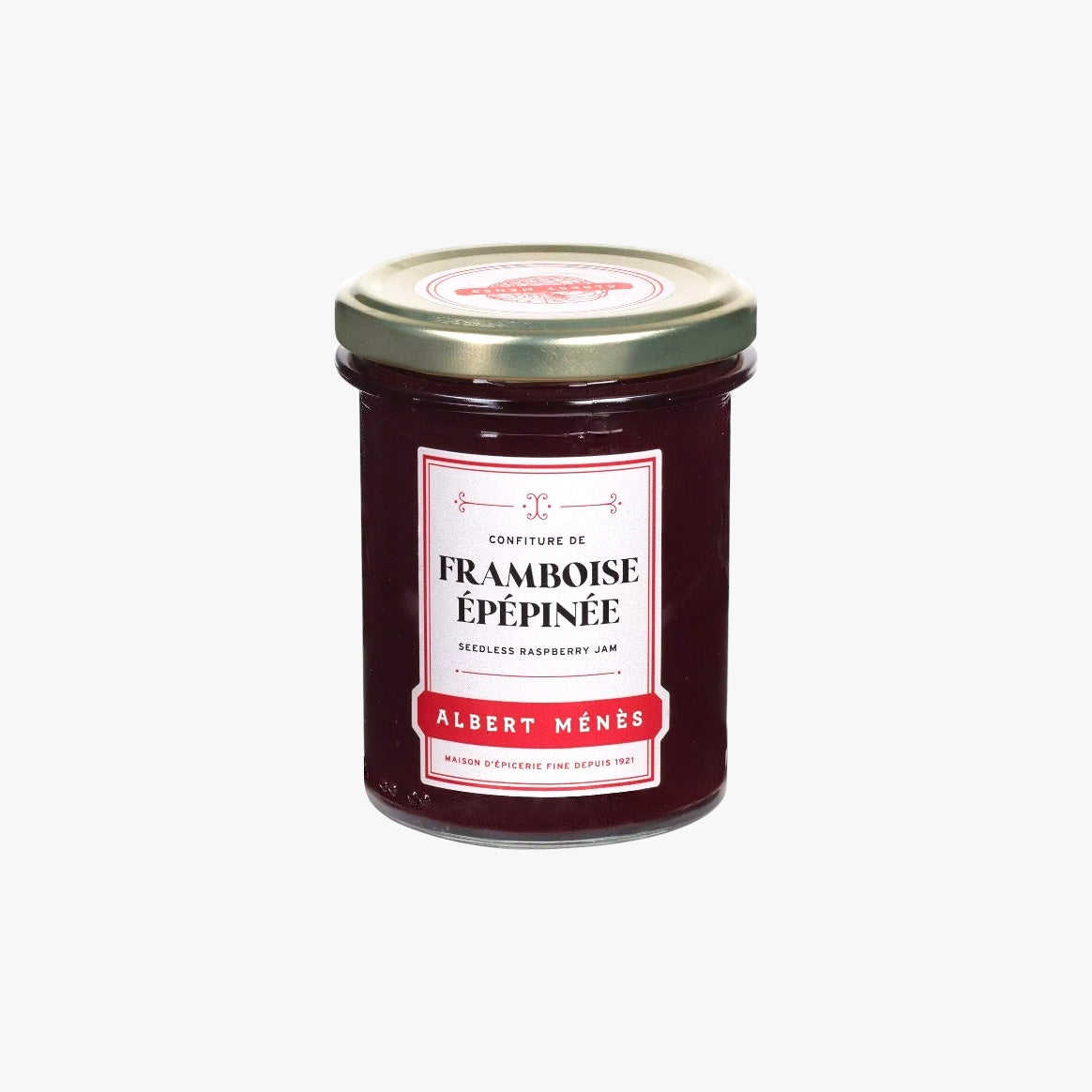 Seedless raspberry jam
