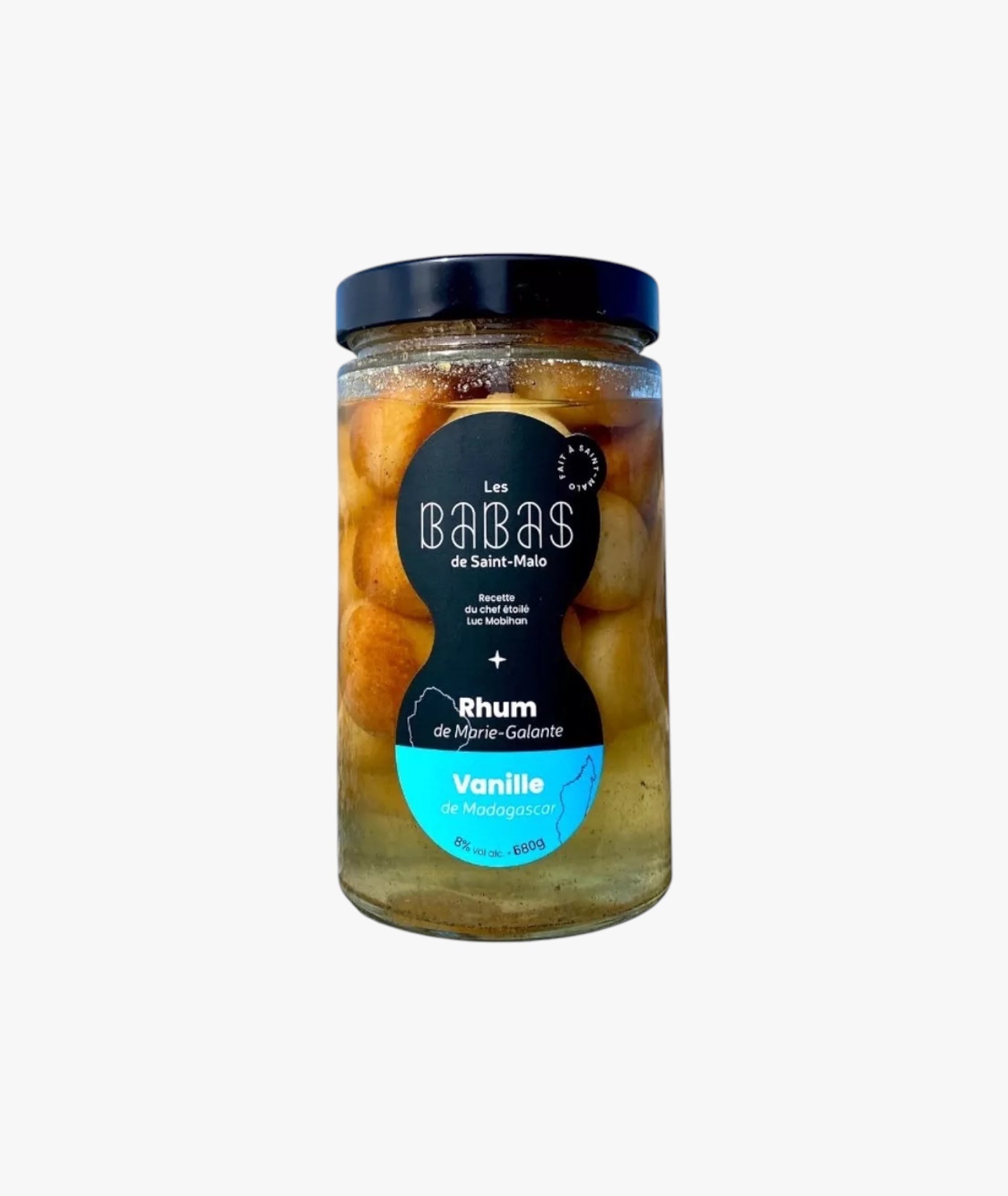 Babas billes au rhum de Marie-Galante et vanille de Madagascar