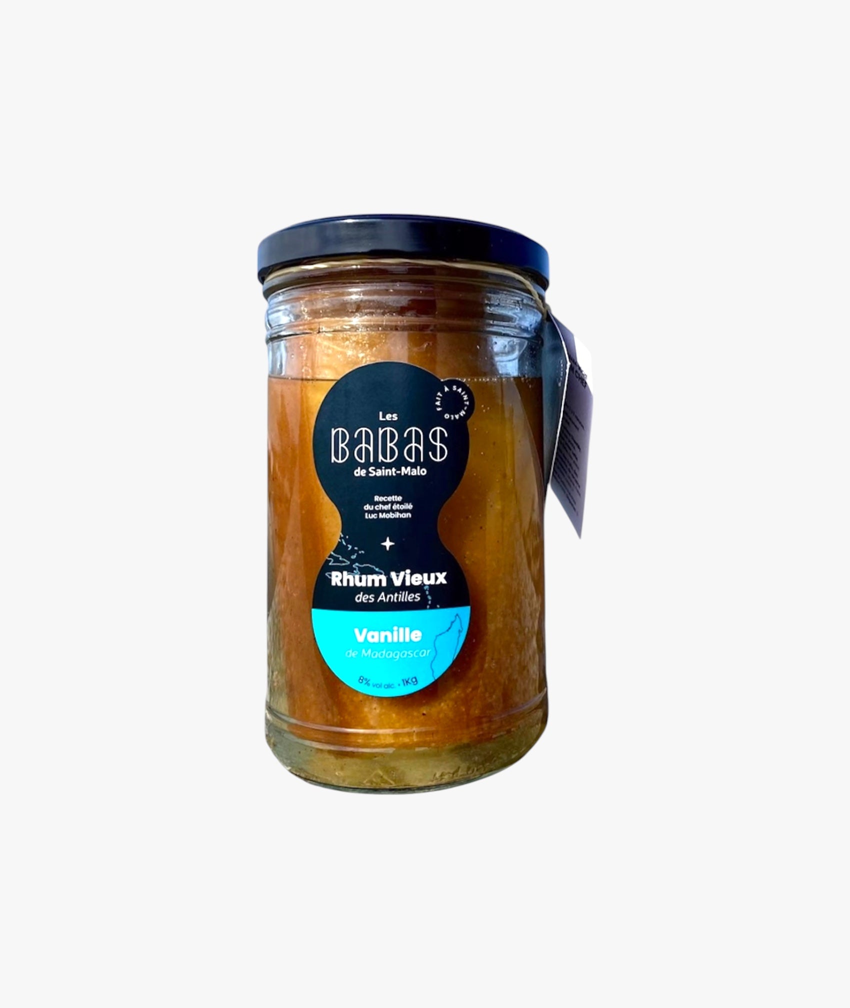 Baba bûche au rhum vieux des Antilles et vanille de Madagascar