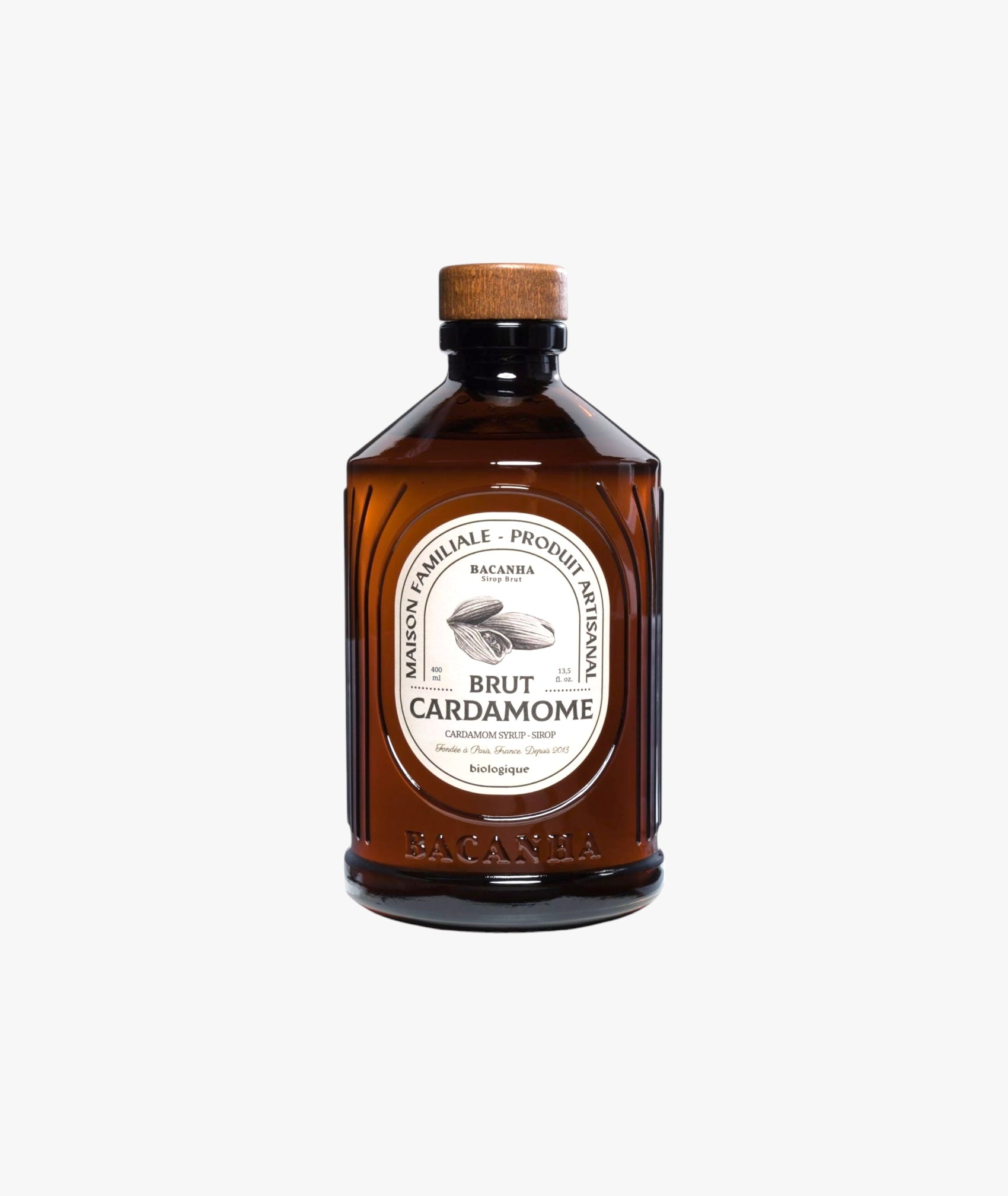 Sirop brut de cardamome bio