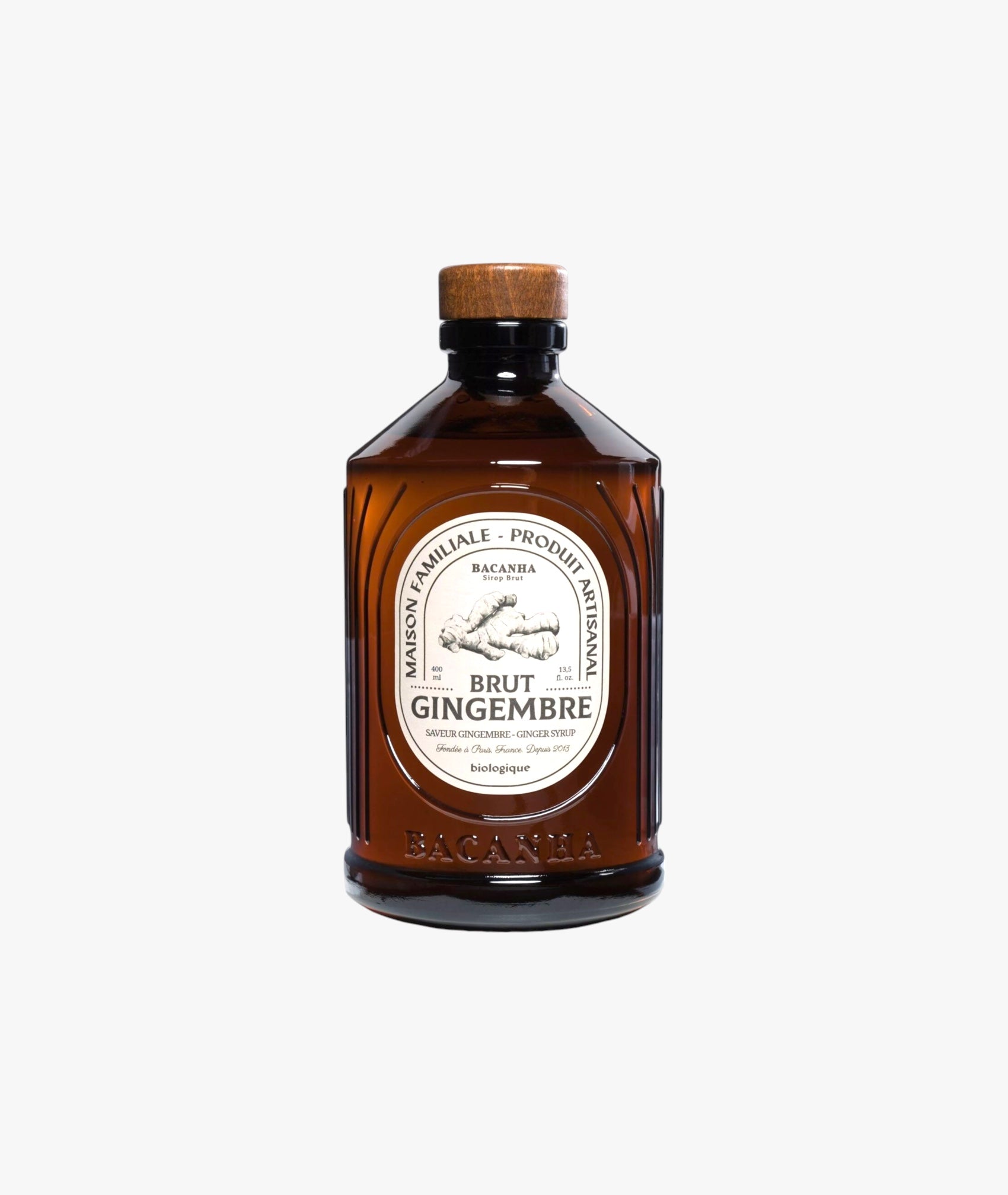 Sirop brut de gingembre bio