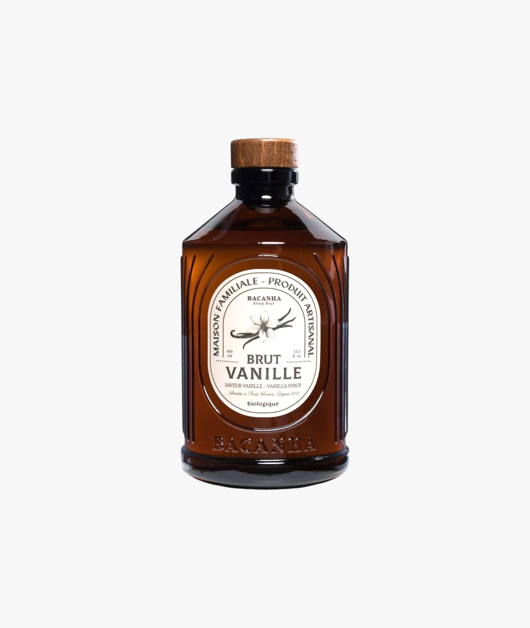 Sirop brut de vanille bio