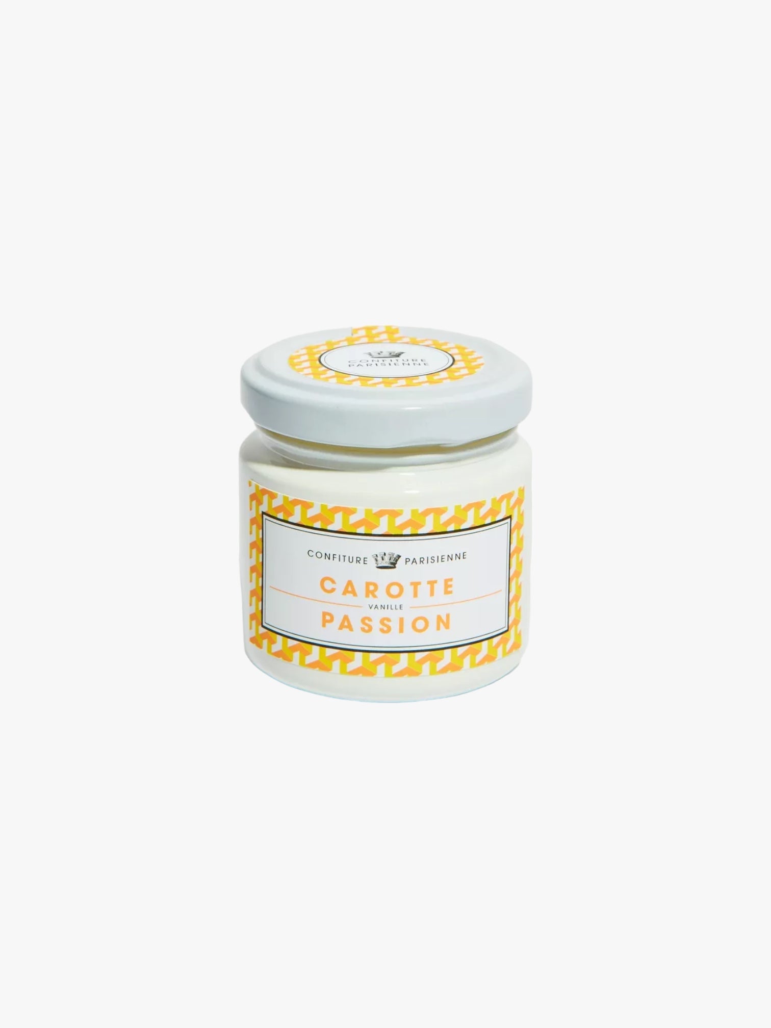 Carrot, vanilla, passion fruit jam