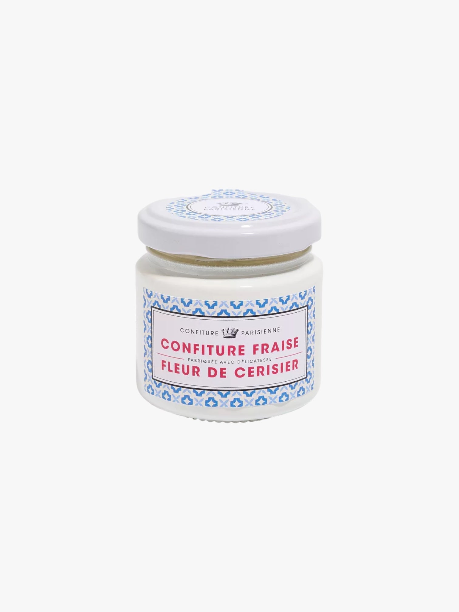 Strawberry and cherry blossom jam