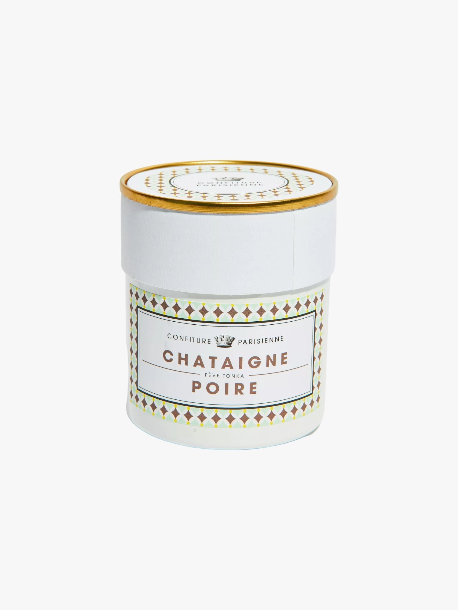 Chestnut, pear and tonka bean jam