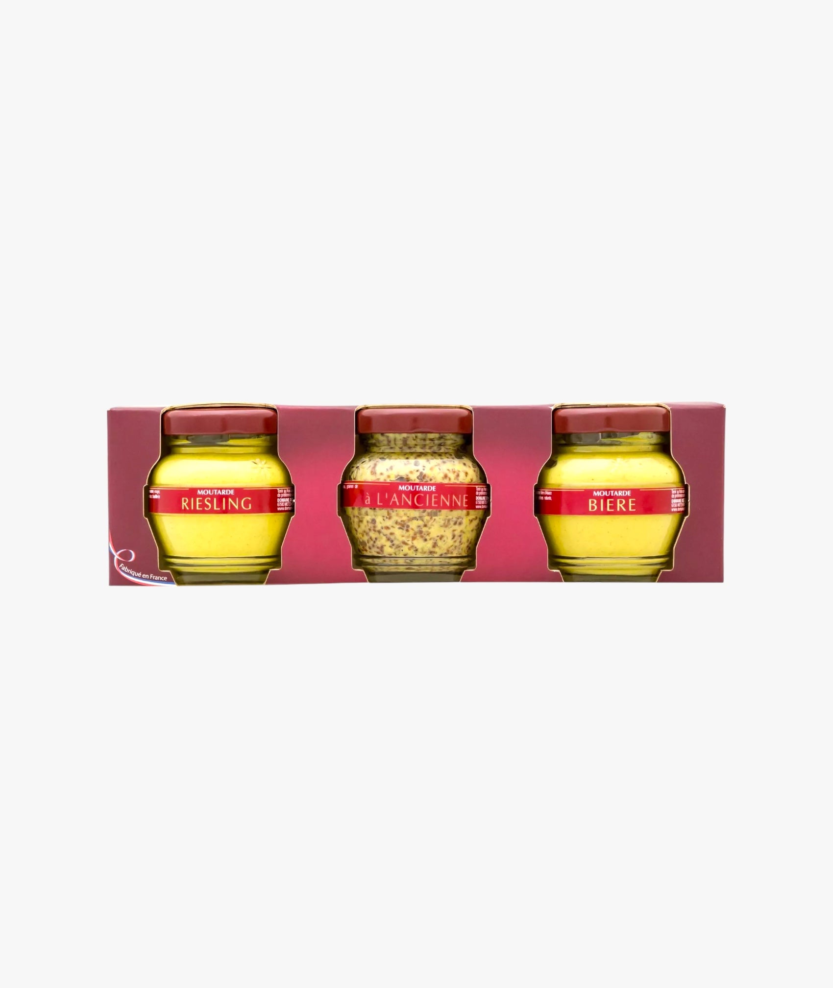 Box of local mustards