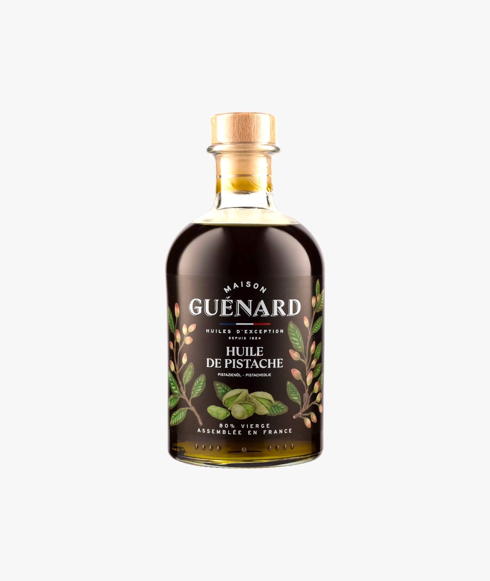 80% virgin pistachio oil