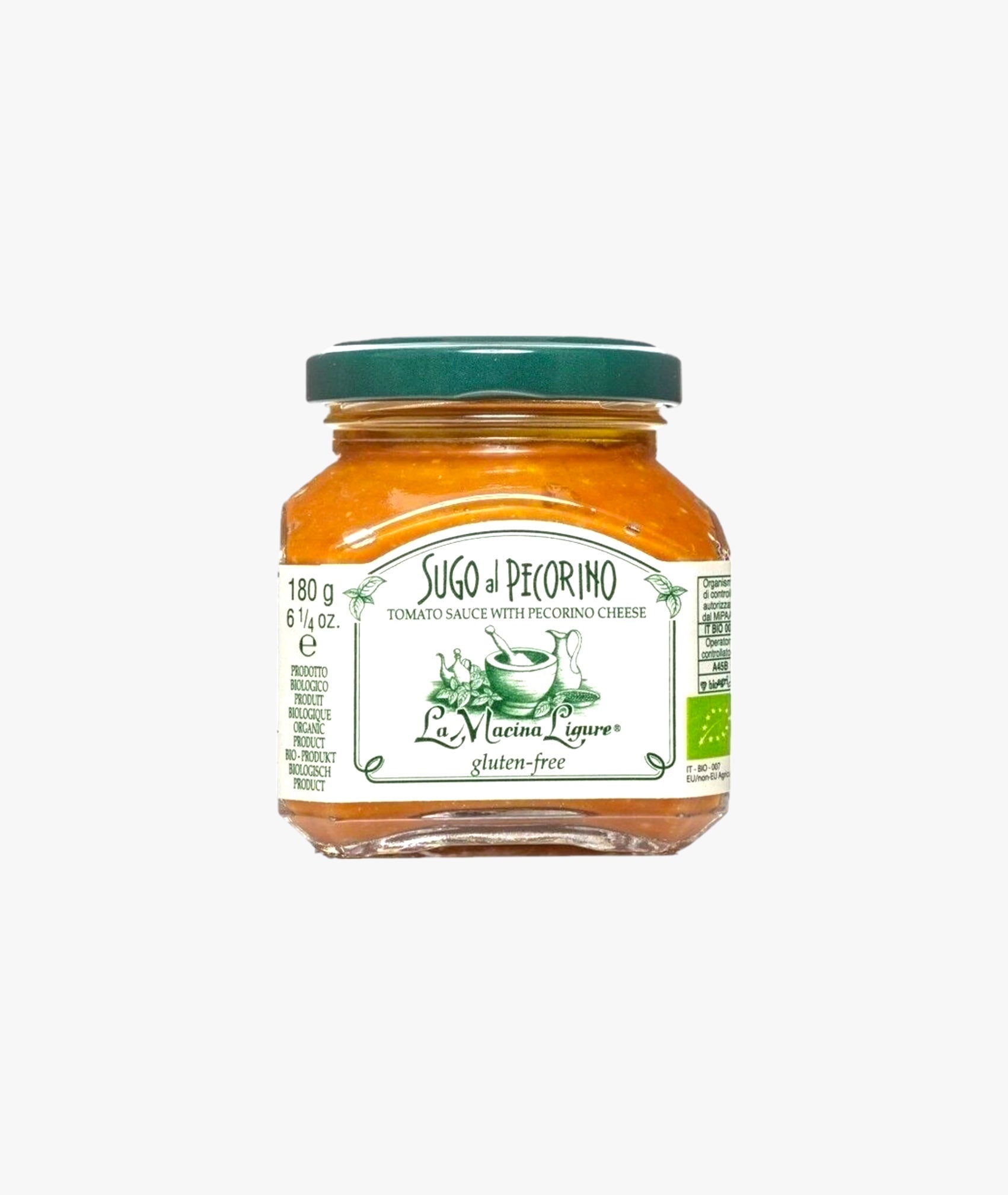 Sauce tomate et fromage pecorino