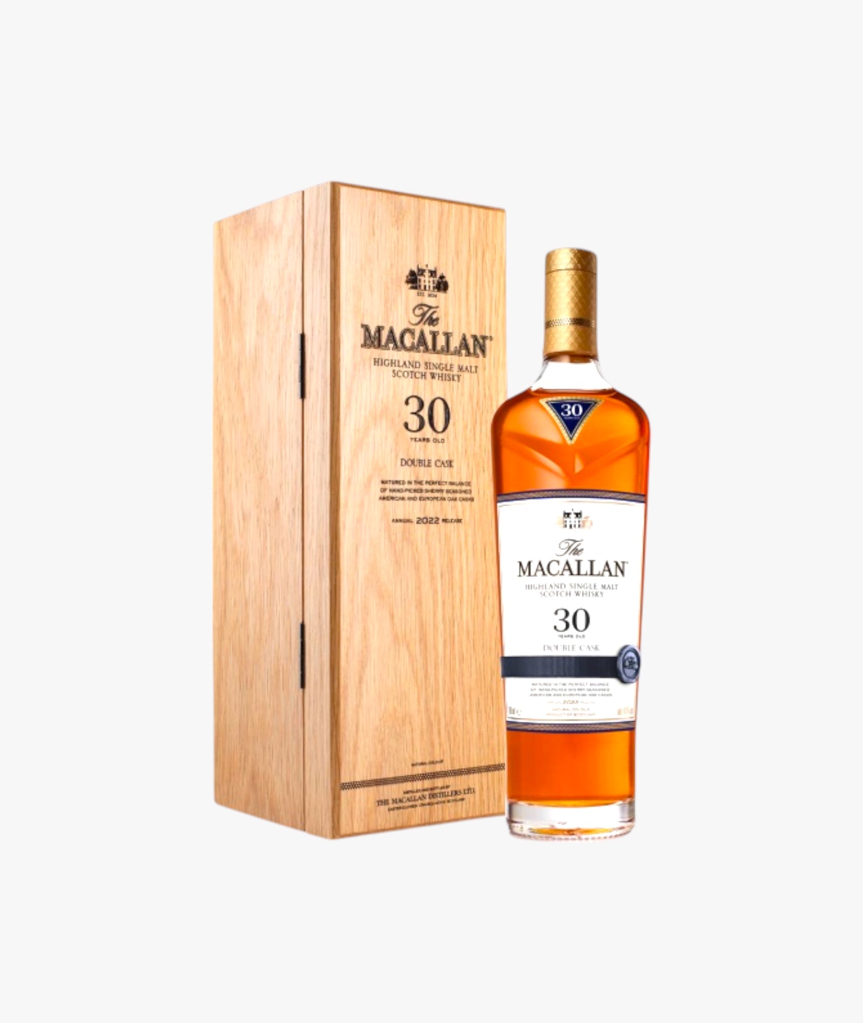 The Macallan Whisky - Double Cask 30 Years Old - Speyside Scotland