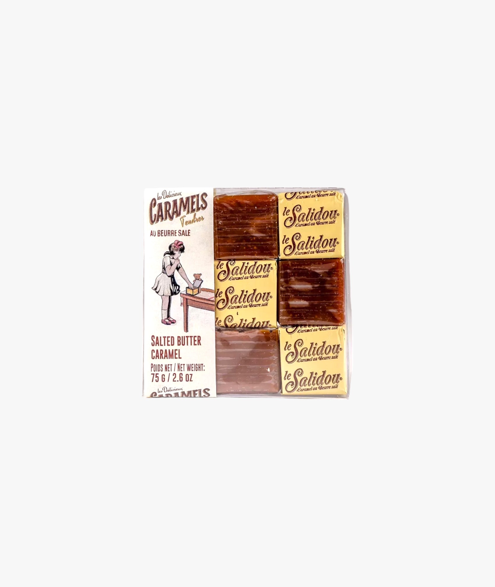 Caramels tendres au beurre salé