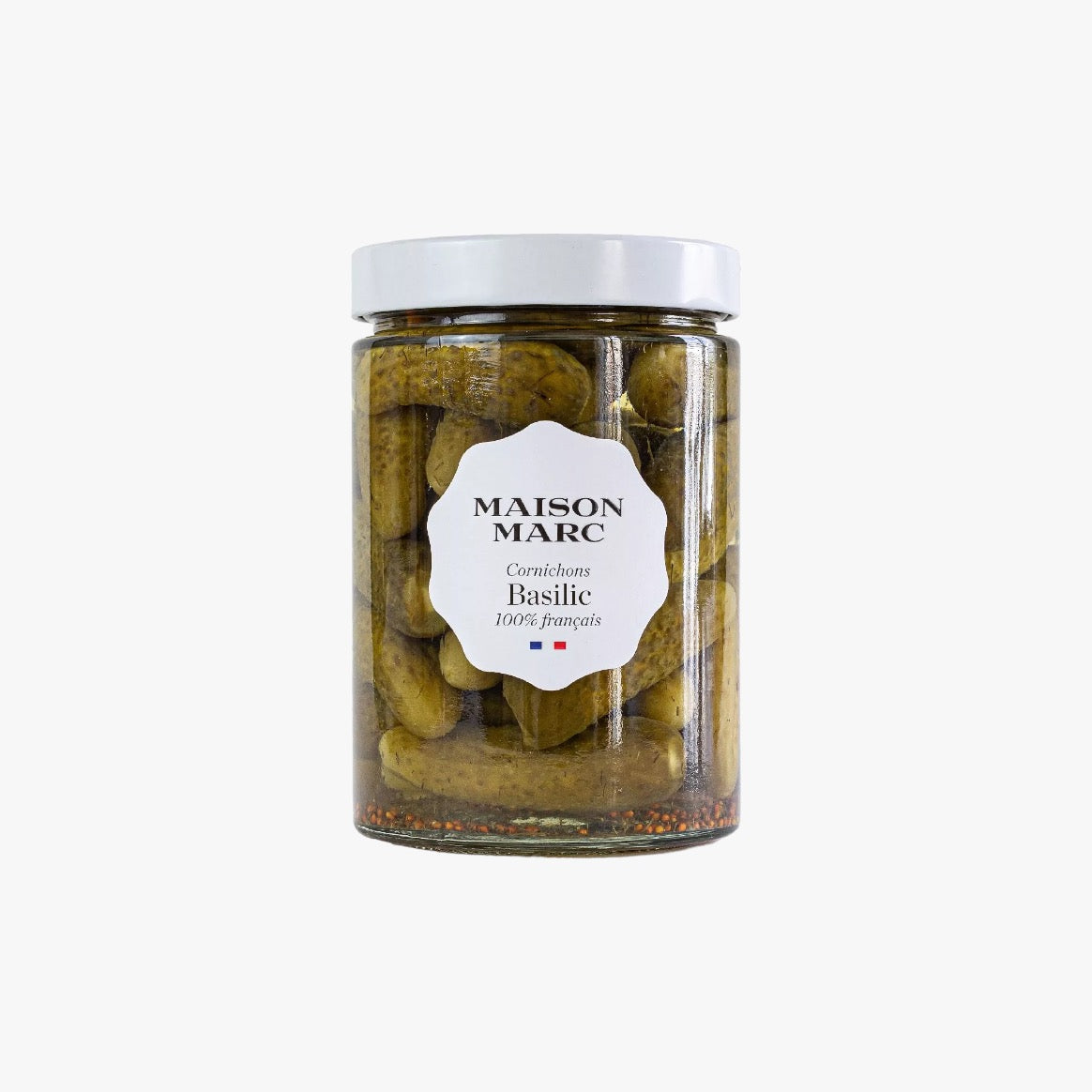 100% French basil pickles