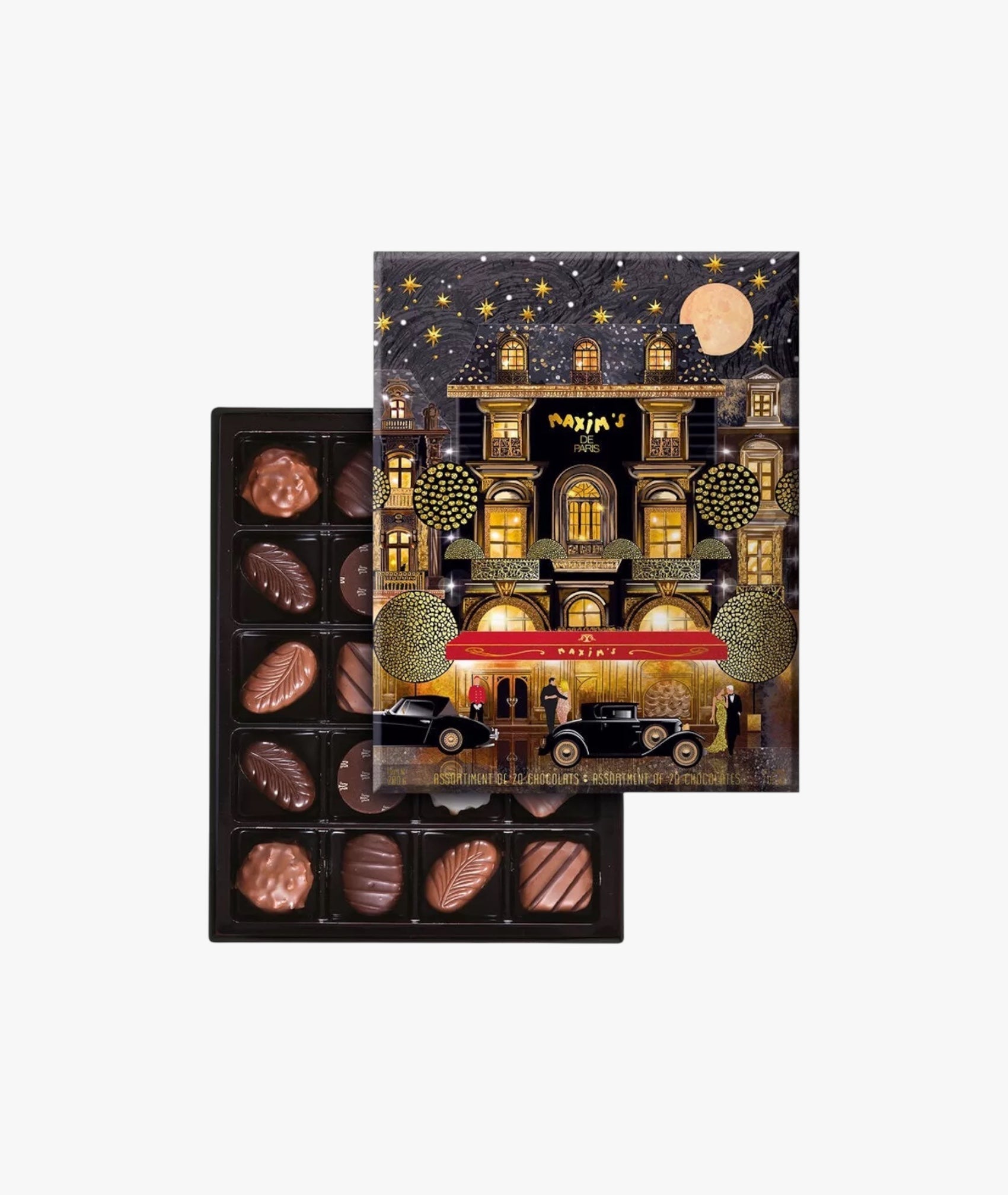 Boîte 20 chocolats Noël