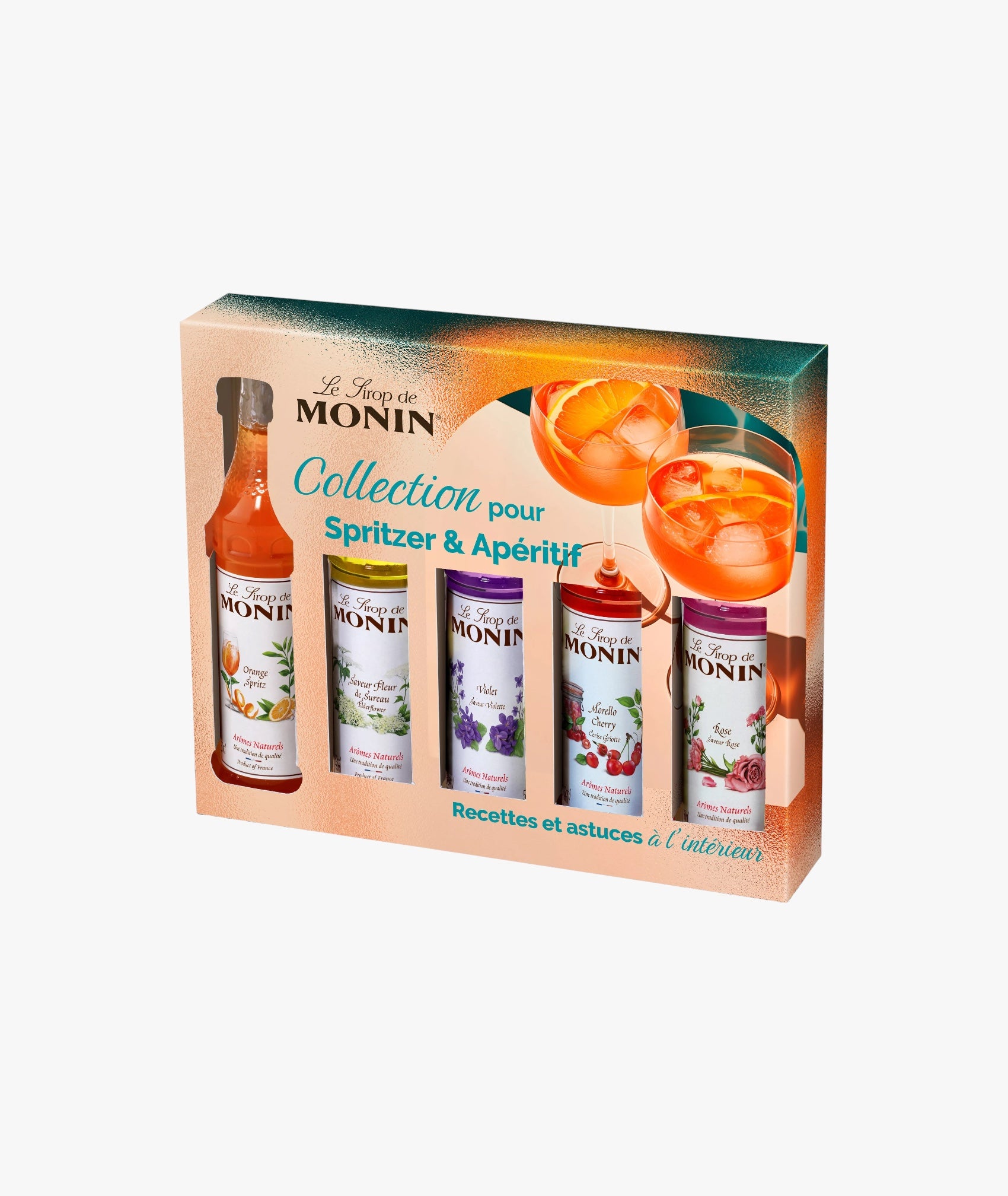 Coffret de 5 sirops pour spritzer et apéritif