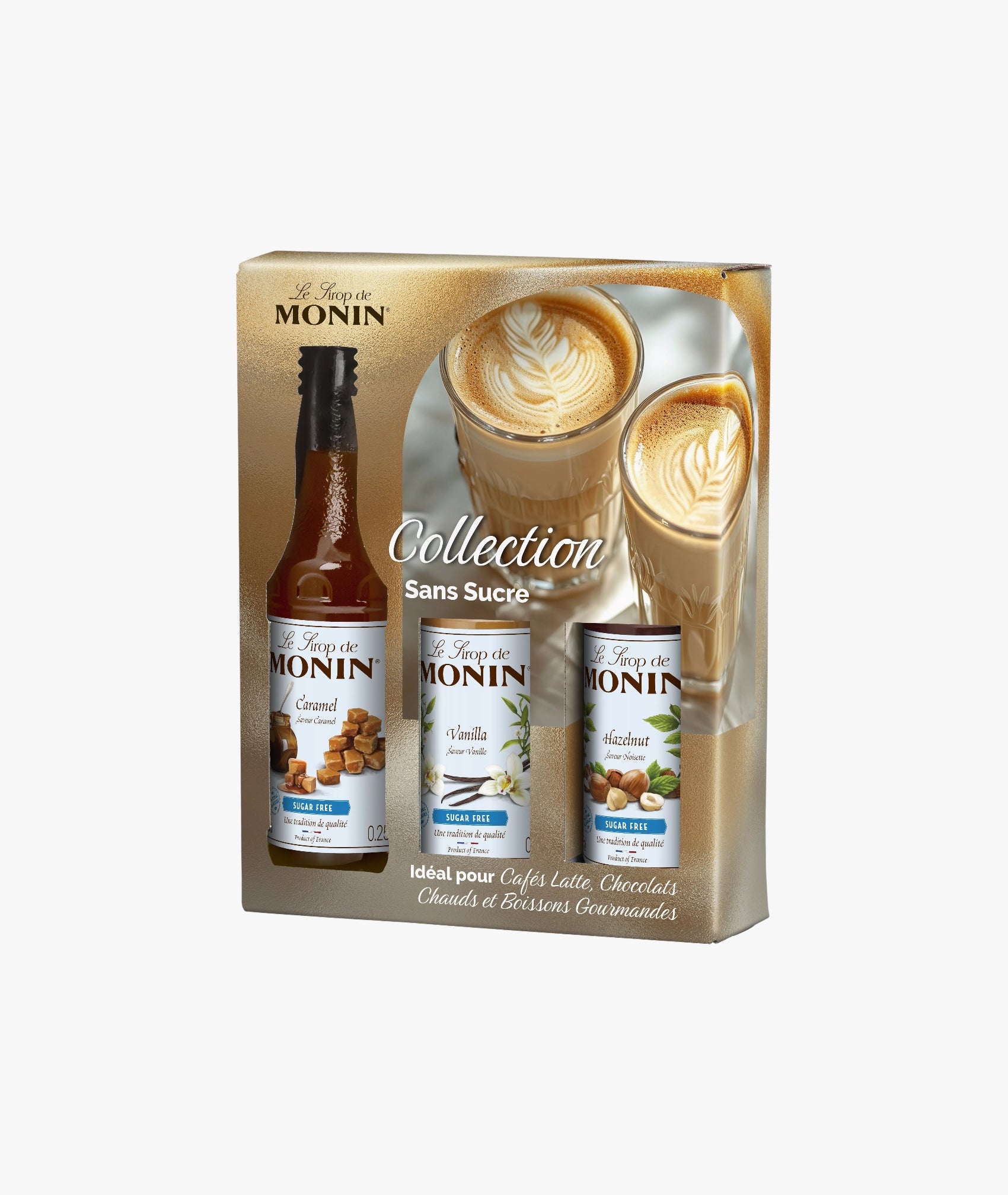 Coffret de 3 sirops sans sucre