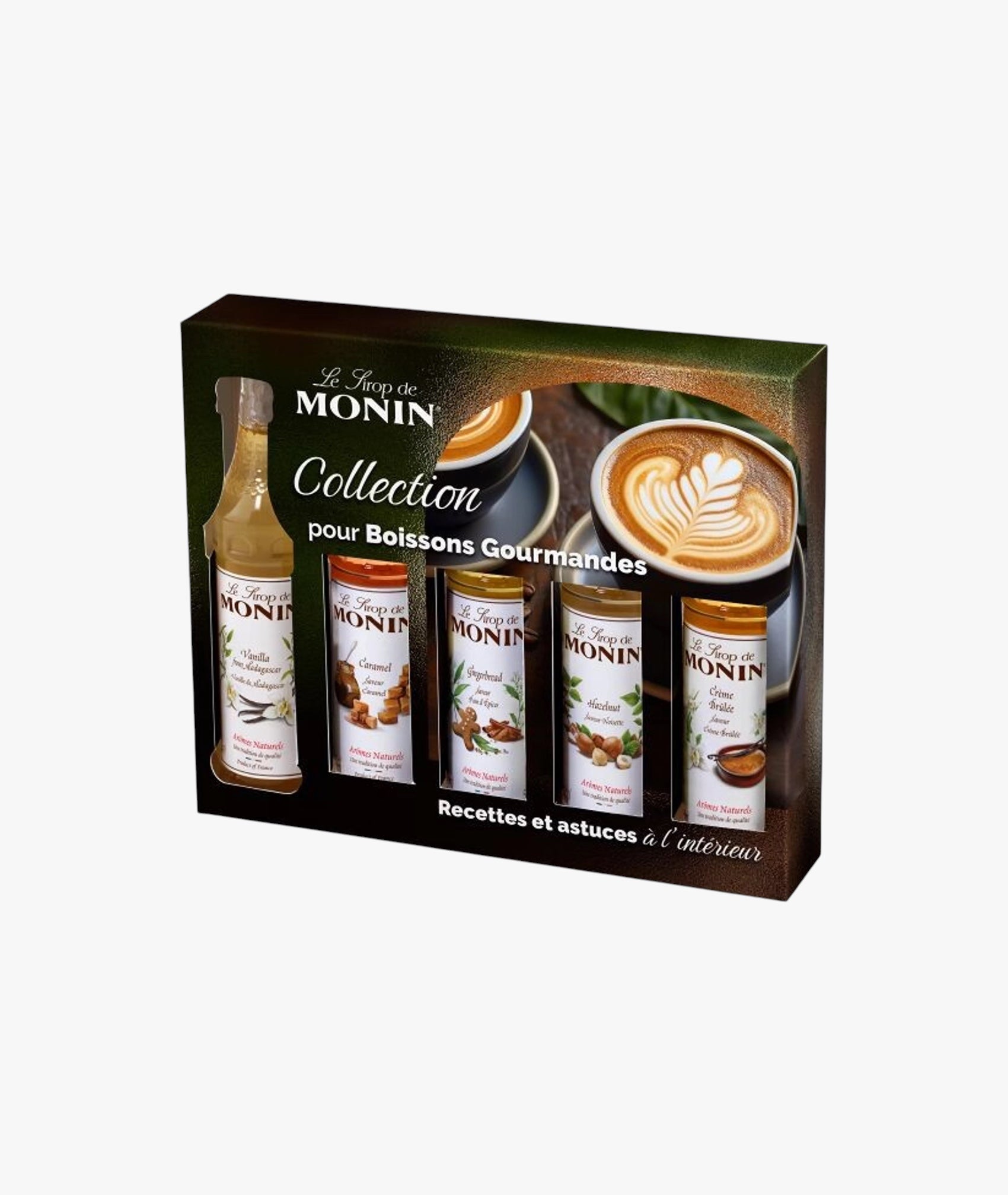 Coffret de 5 sirops pour boissons gourmandes