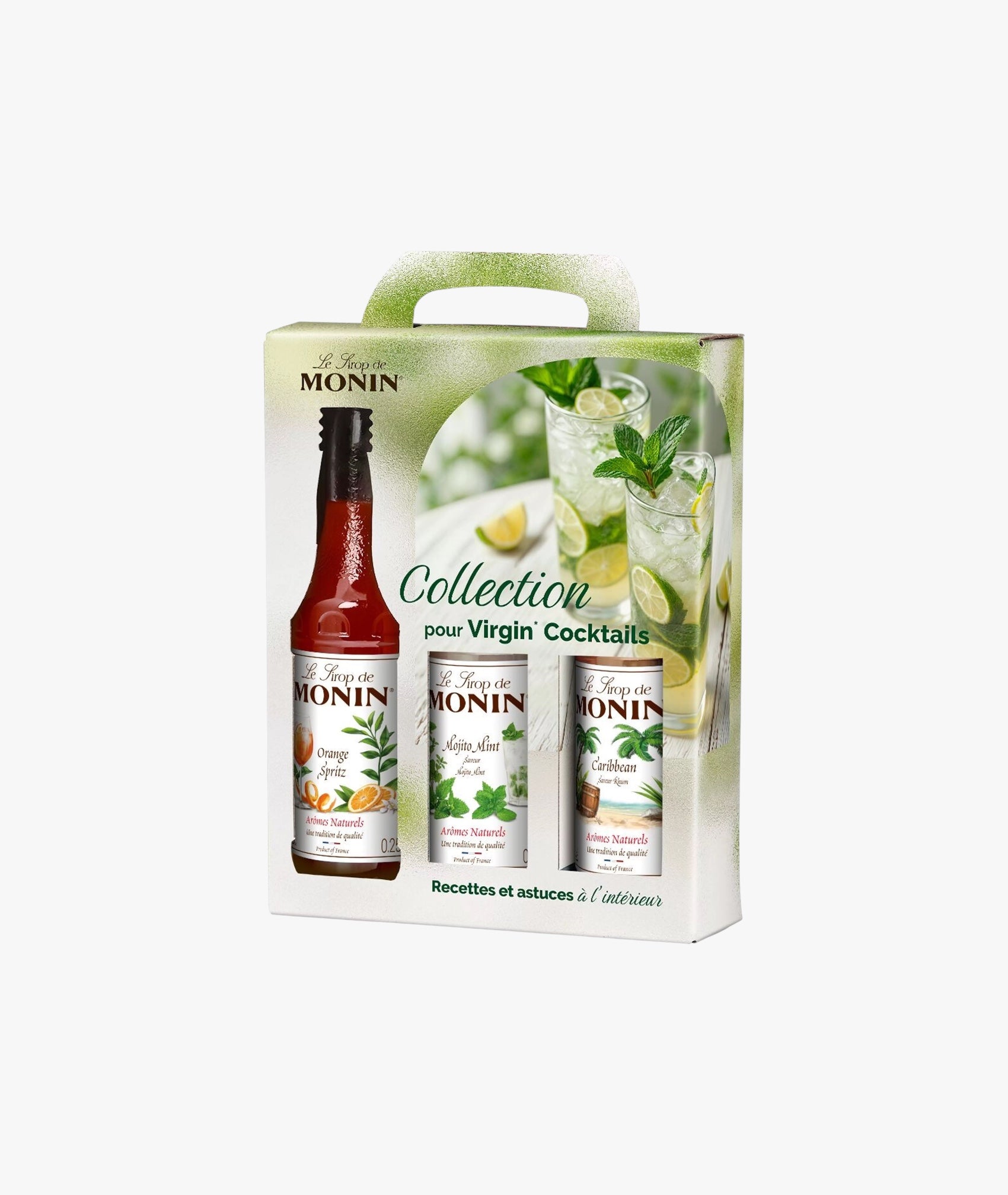 Coffret de 3 sirops pour virgin cocktails