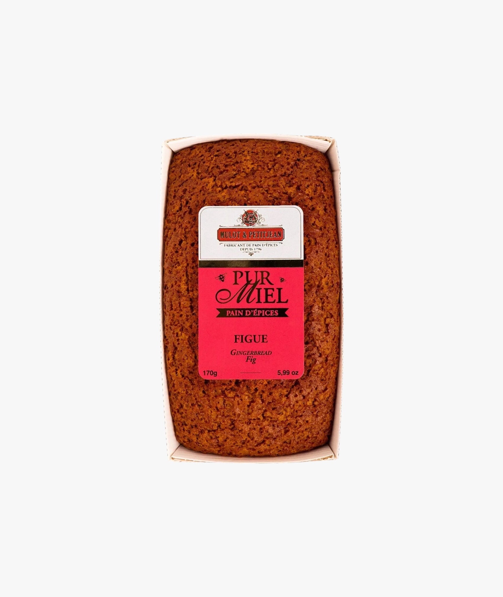Pain d'épices pur miel figue