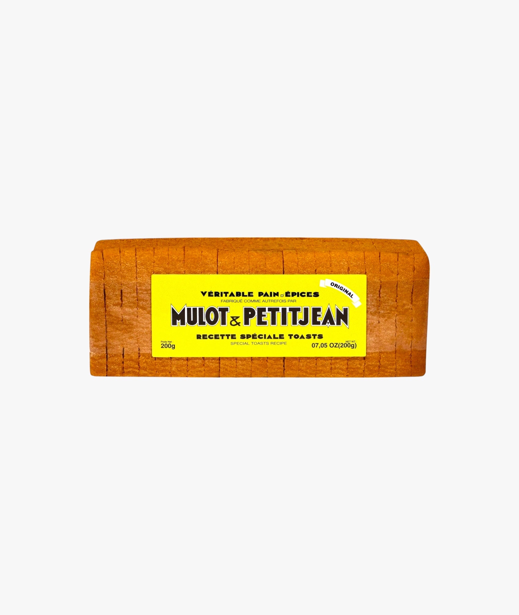 Pain d'épices spécial toasts