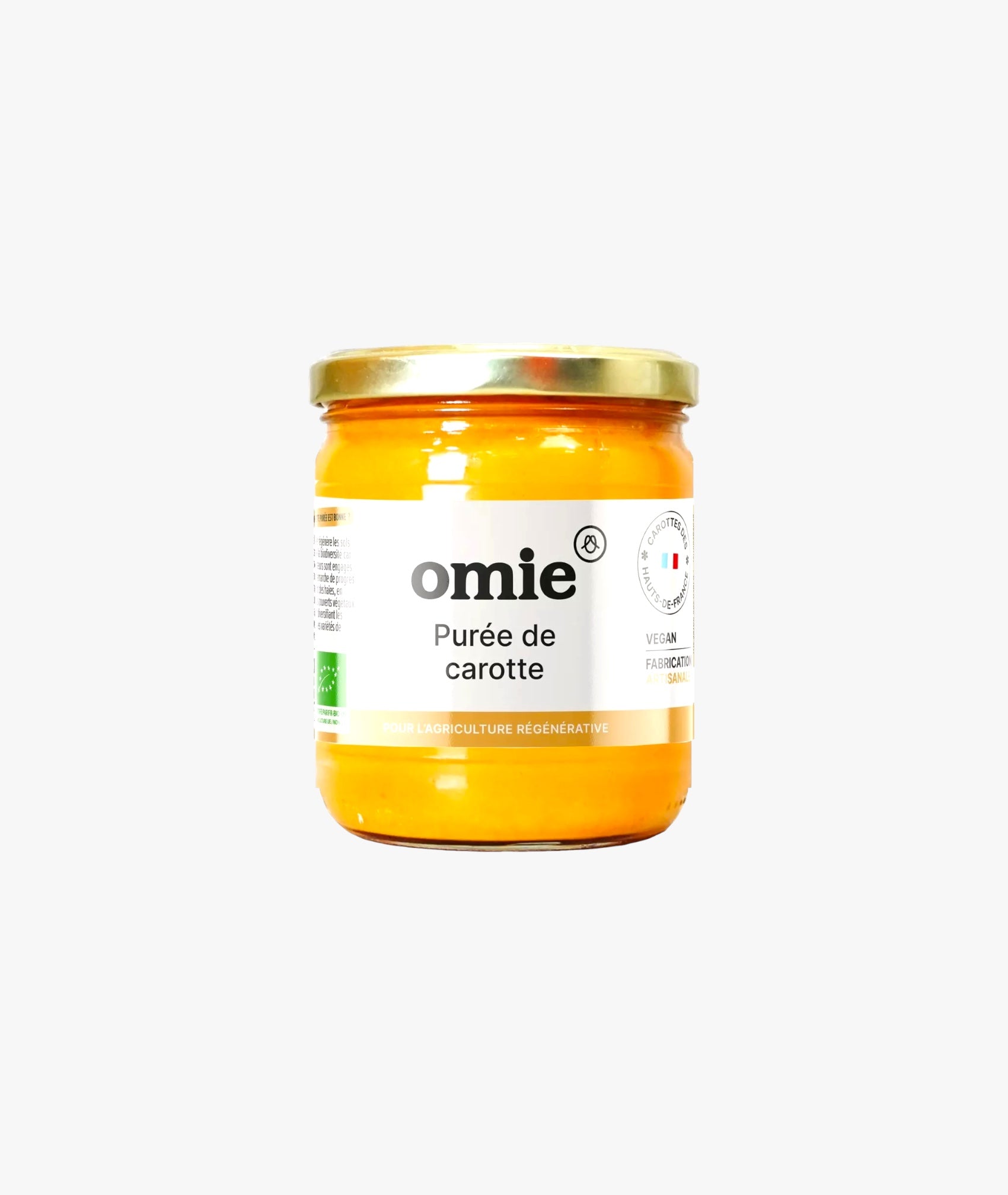 Purée de carottes de Charente bio