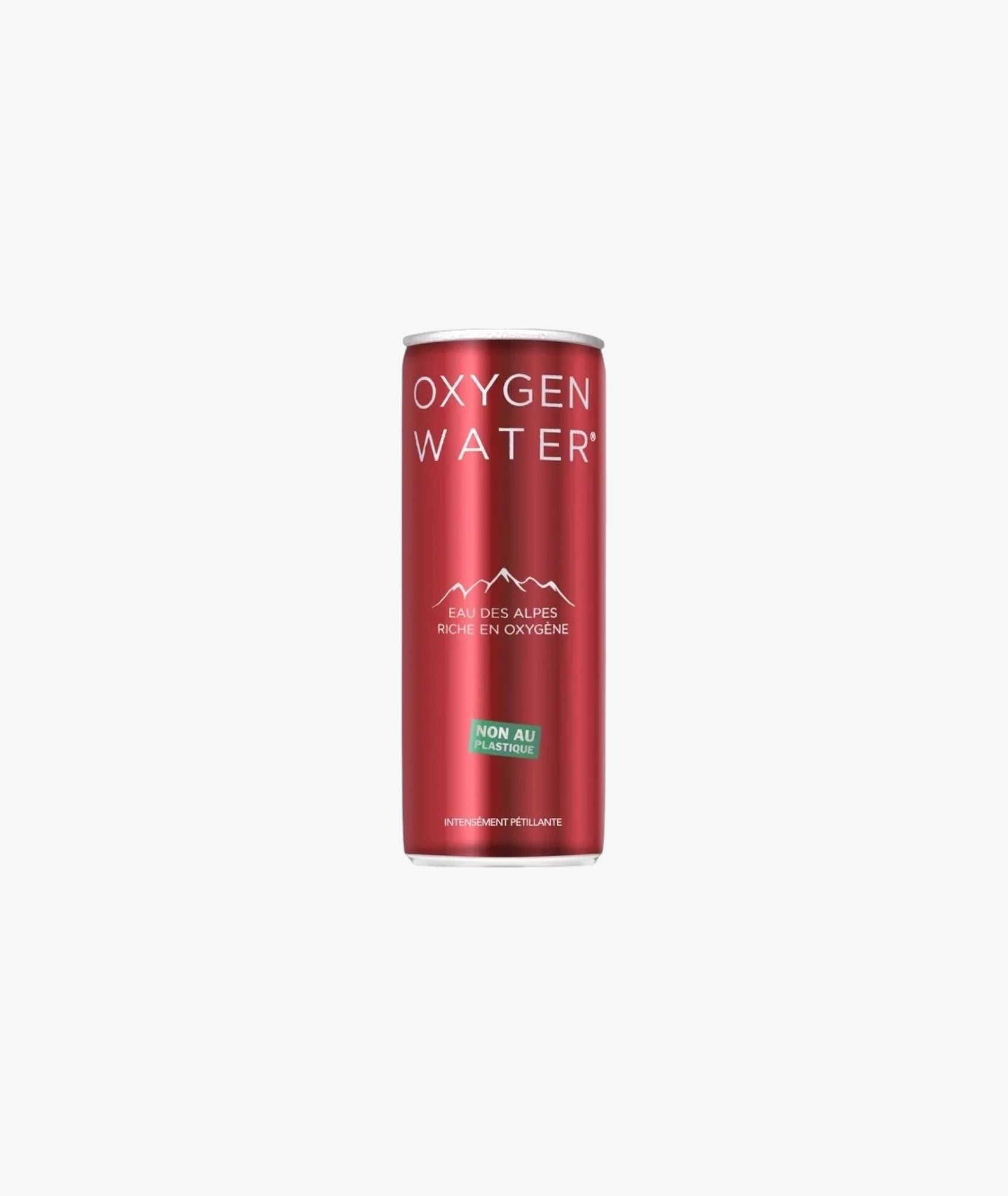 Eau des Alpes intensément pétillante