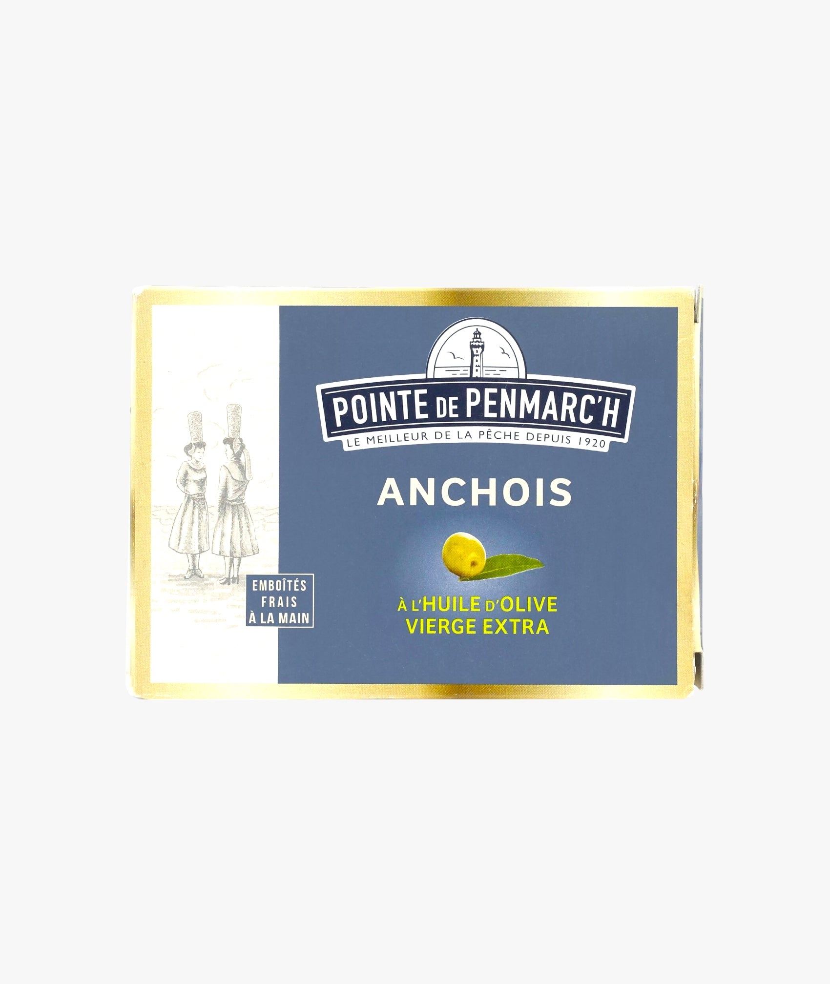 Anchois entiers à l'huile d'olive vierge extra
