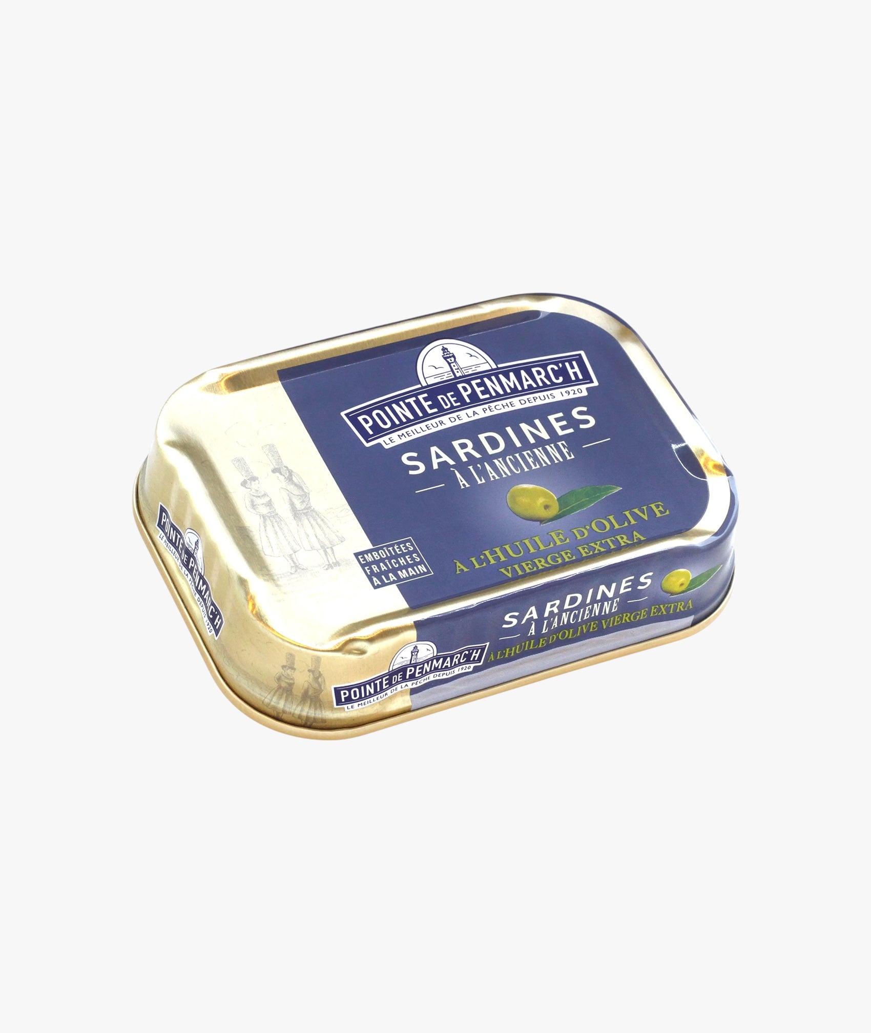 Sardines à l'ancienne à l'huile d'olive vierge extra