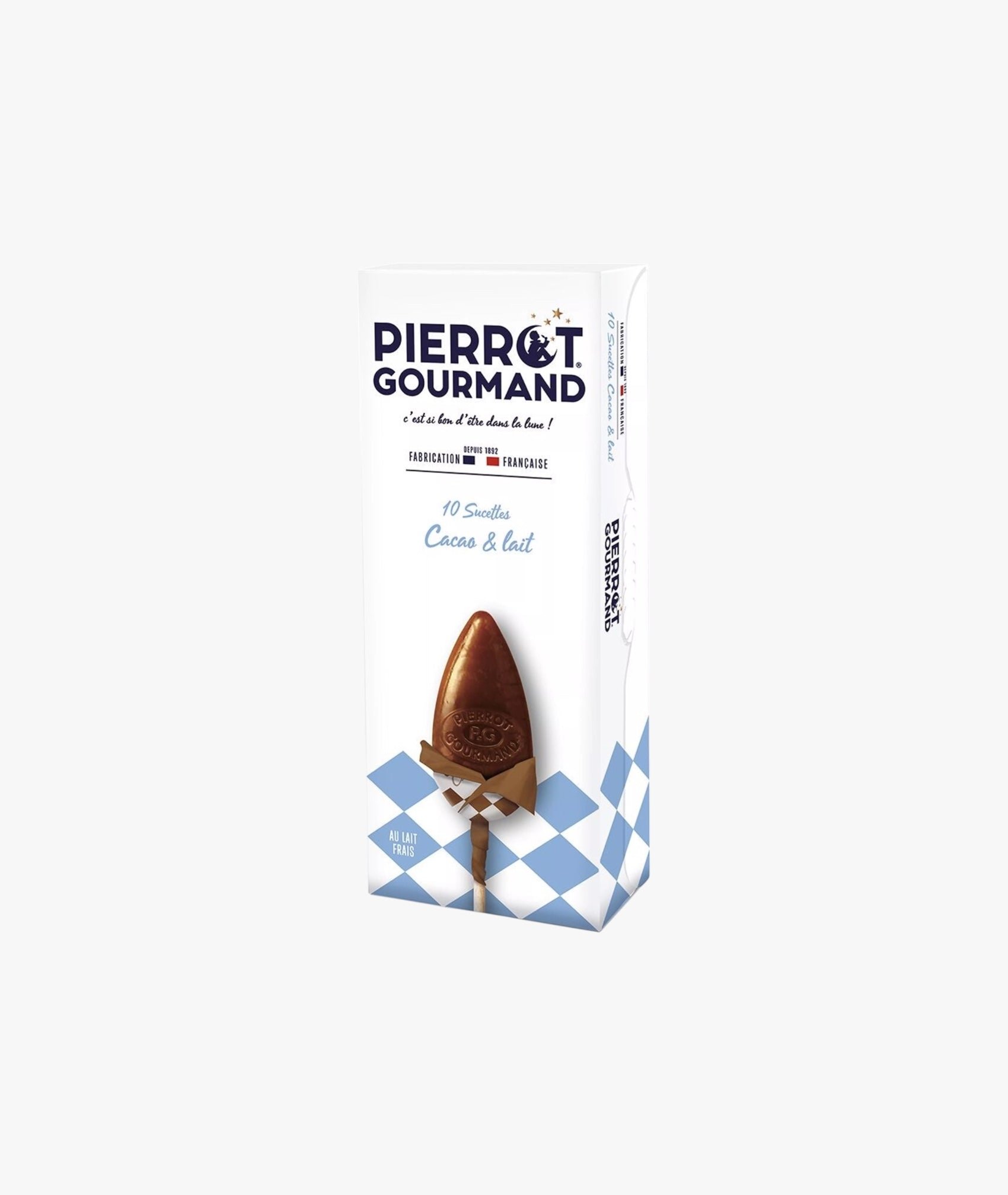 10 sucettes cacao et lait