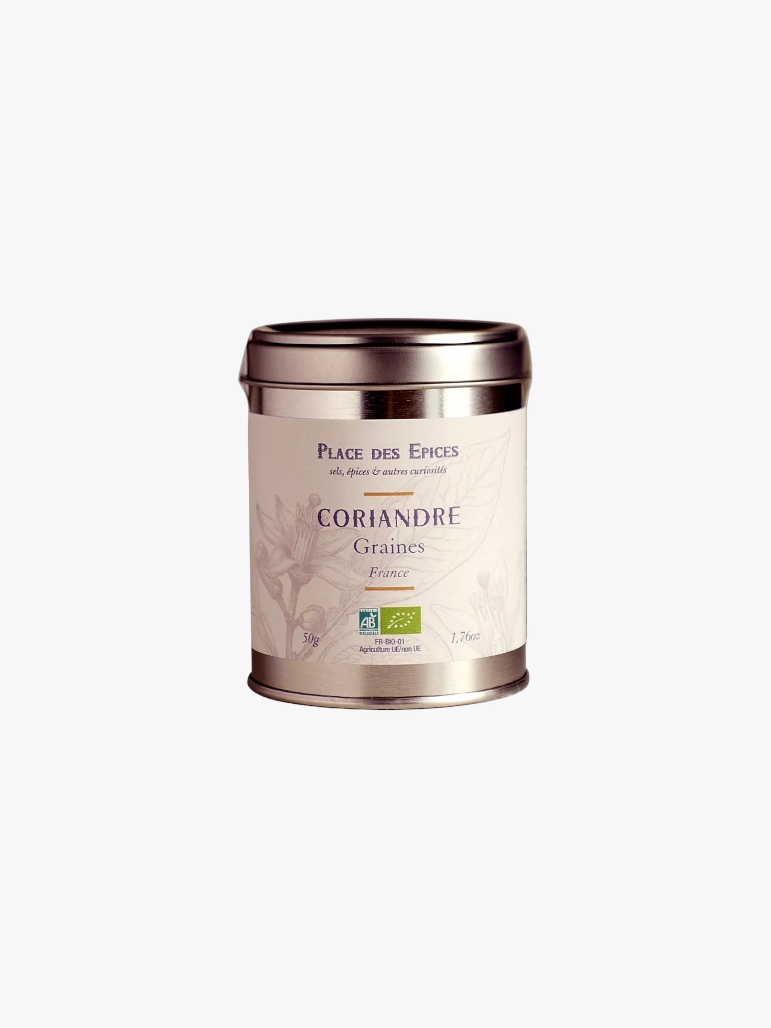 Organic coriander seeds