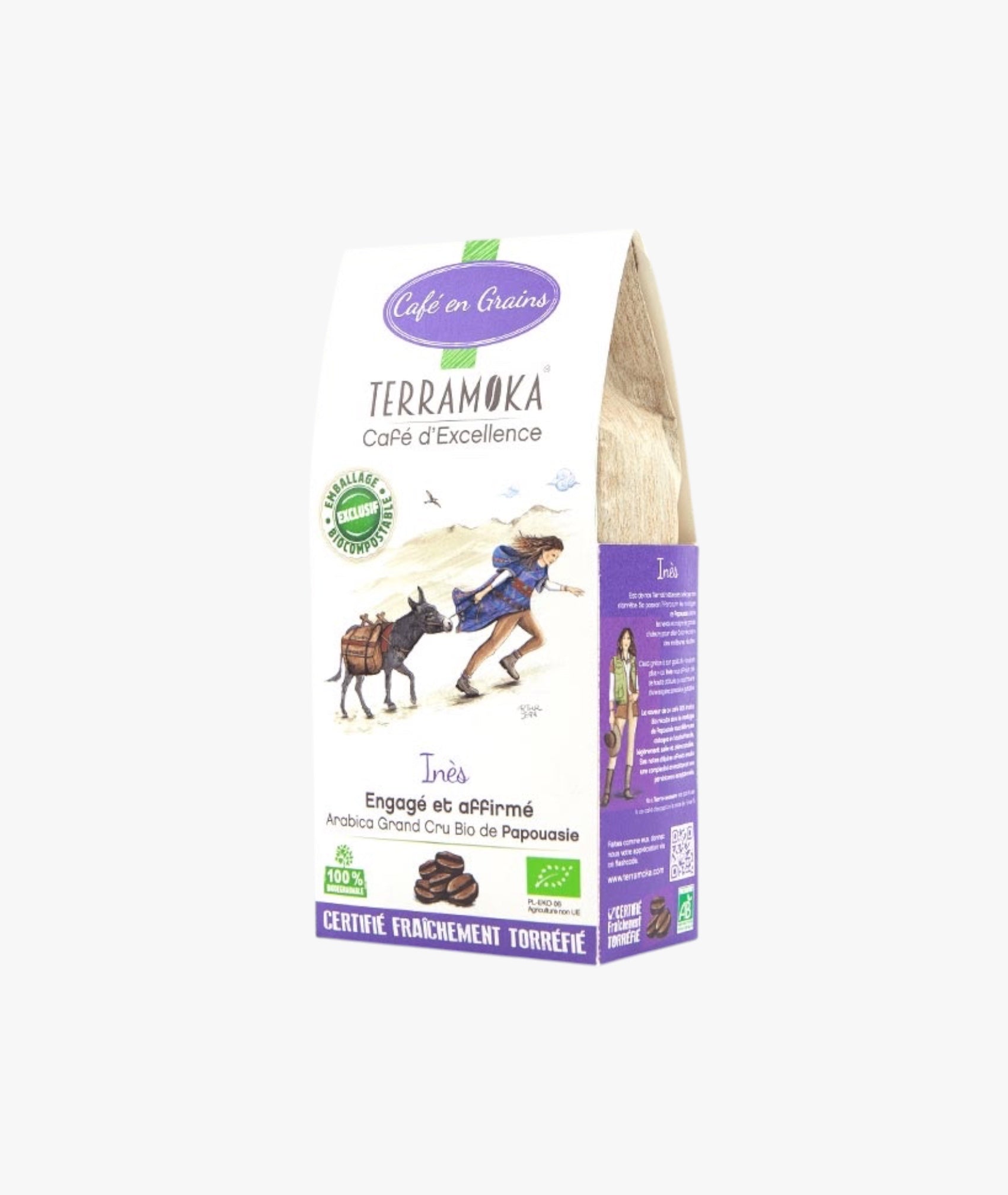 Café bio en grains de Papouasie - persistant et engagé