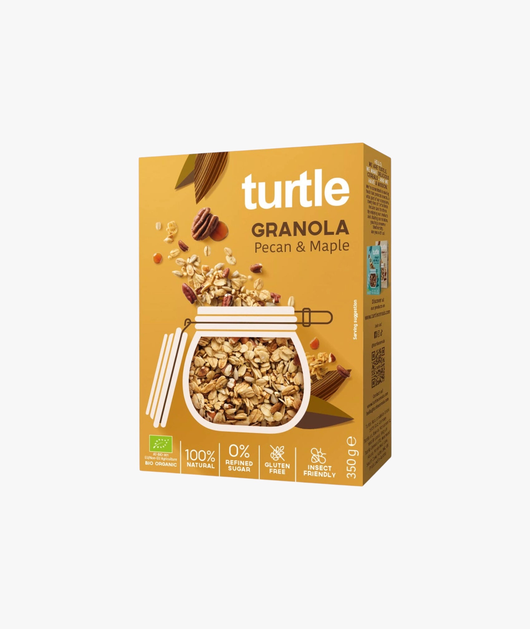 Granola aux noix de pécan et à l'érable
