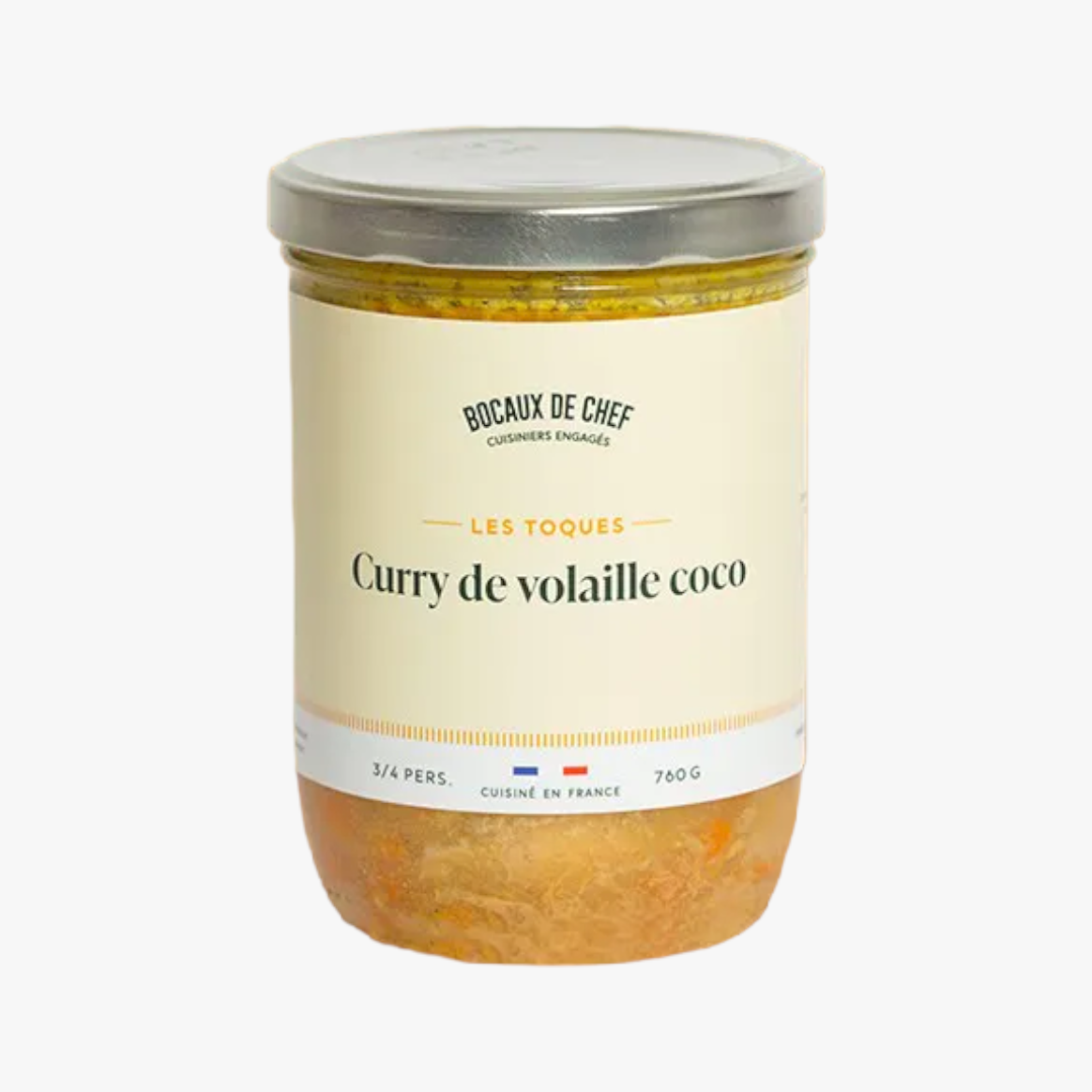 Chicken curry with coconut milk