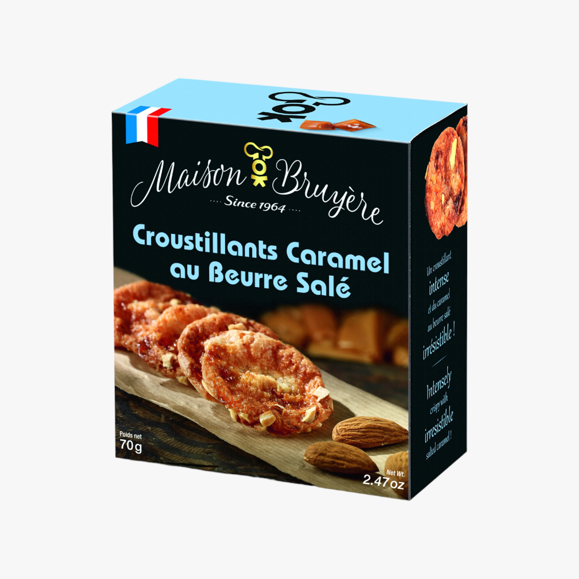 Salted caramel crisps
