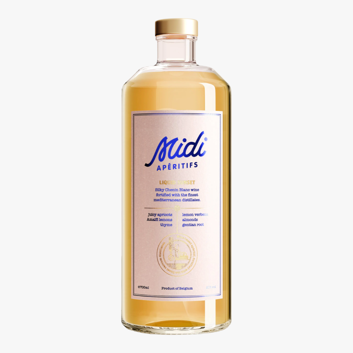 Liquid Apricot and Lemon Sunset