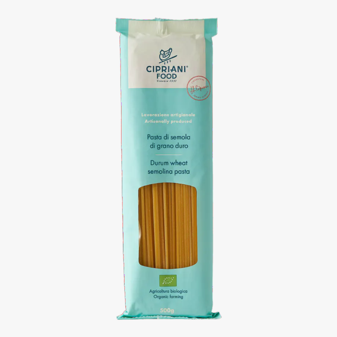 Organic spaghetti pasta di Grano Duro